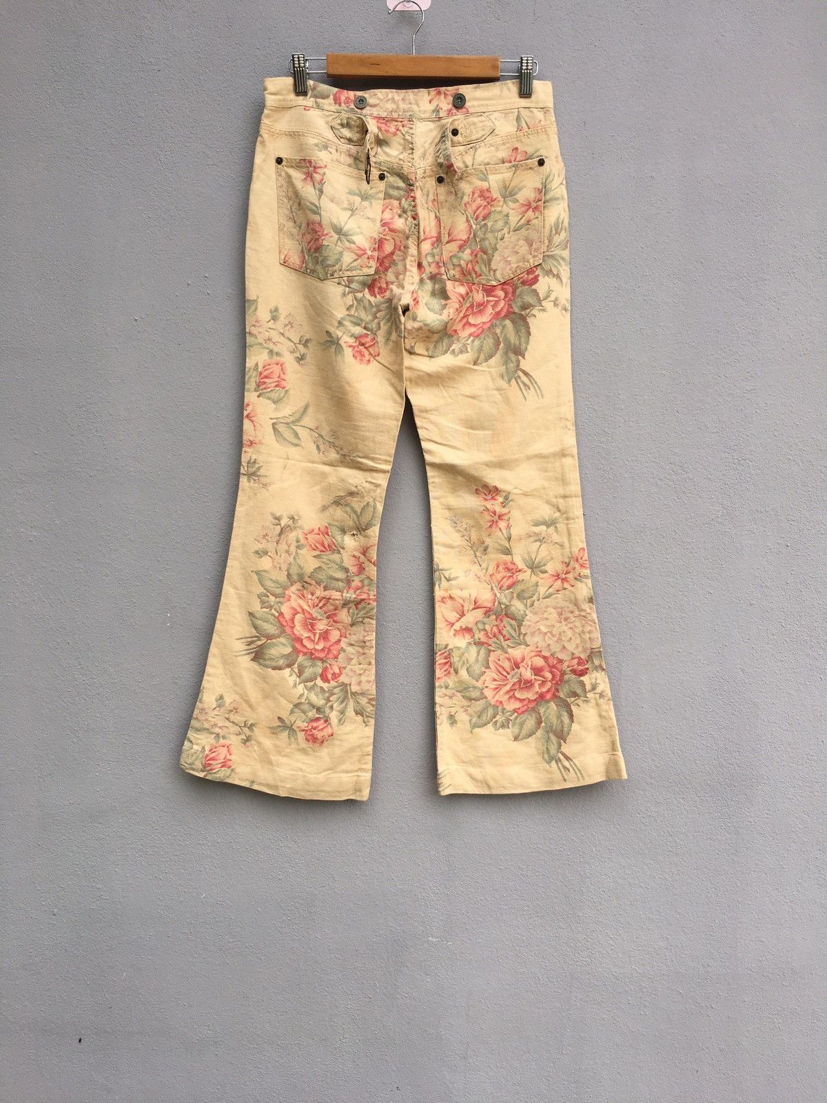Polo Ralph Lauren Polo Ralph Lauren Floral flared pants fullprint Size US 30 / EU 46 - 2 Thumbnail