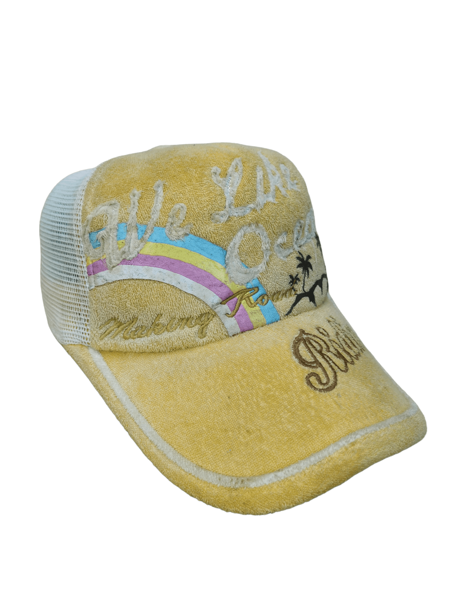 Designer VINTAGE RIDING PASIFIC SURFING TRUCKER HAT CAP Size ONE SIZE - 3 Thumbnail