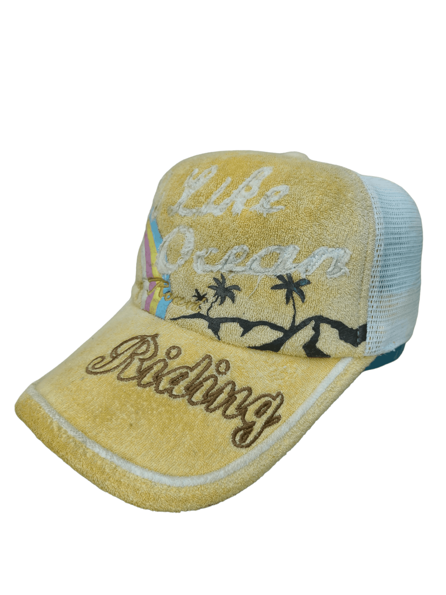 Designer VINTAGE RIDING PASIFIC SURFING TRUCKER HAT CAP Size ONE SIZE - 2 Thumbnail