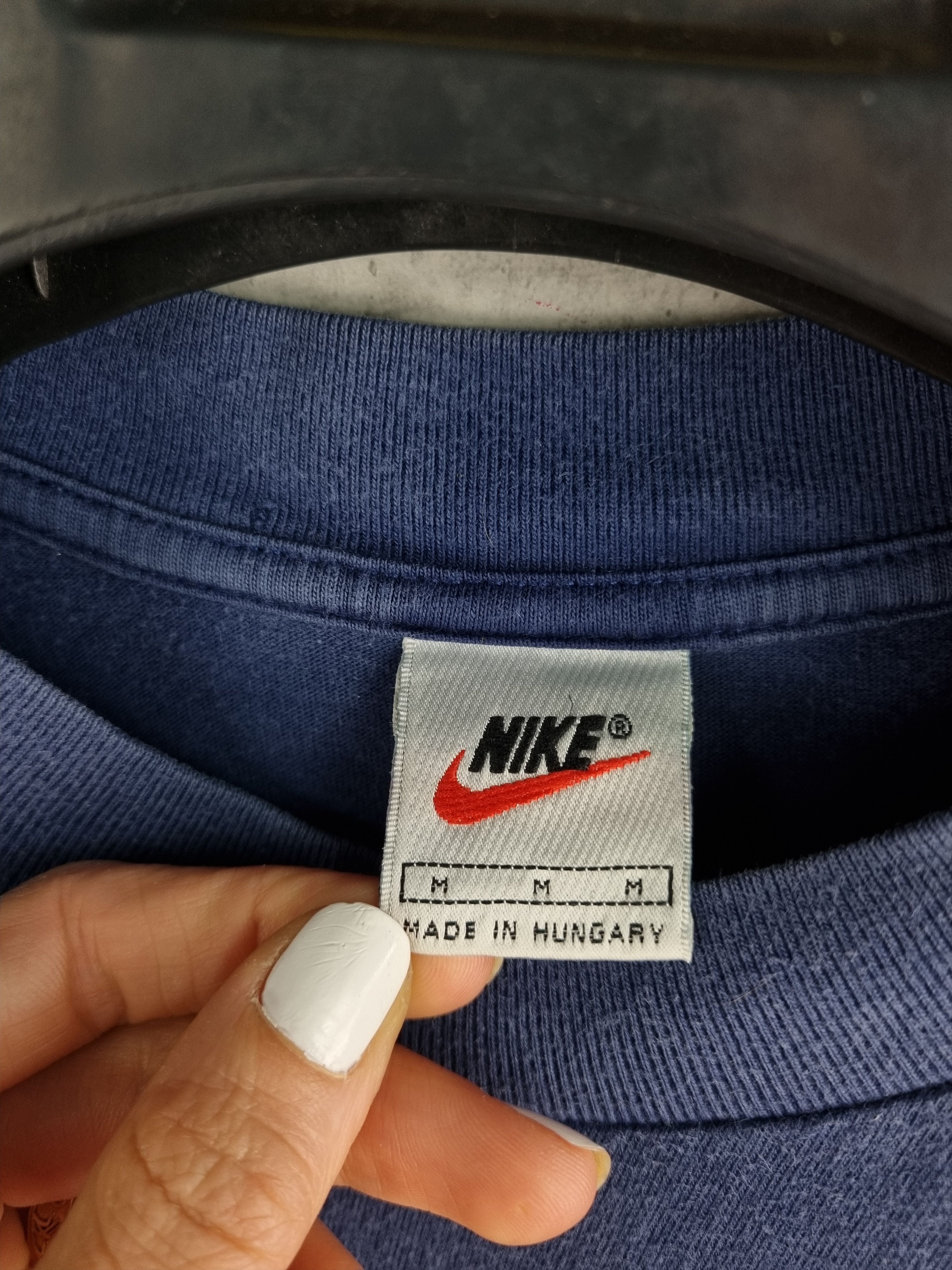 Nike × Vintage Faded 90s NIKE AIR Big Back Logo Tee shirt Vintage Size US M / EU 48-50 / 2 - 8 Thumbnail