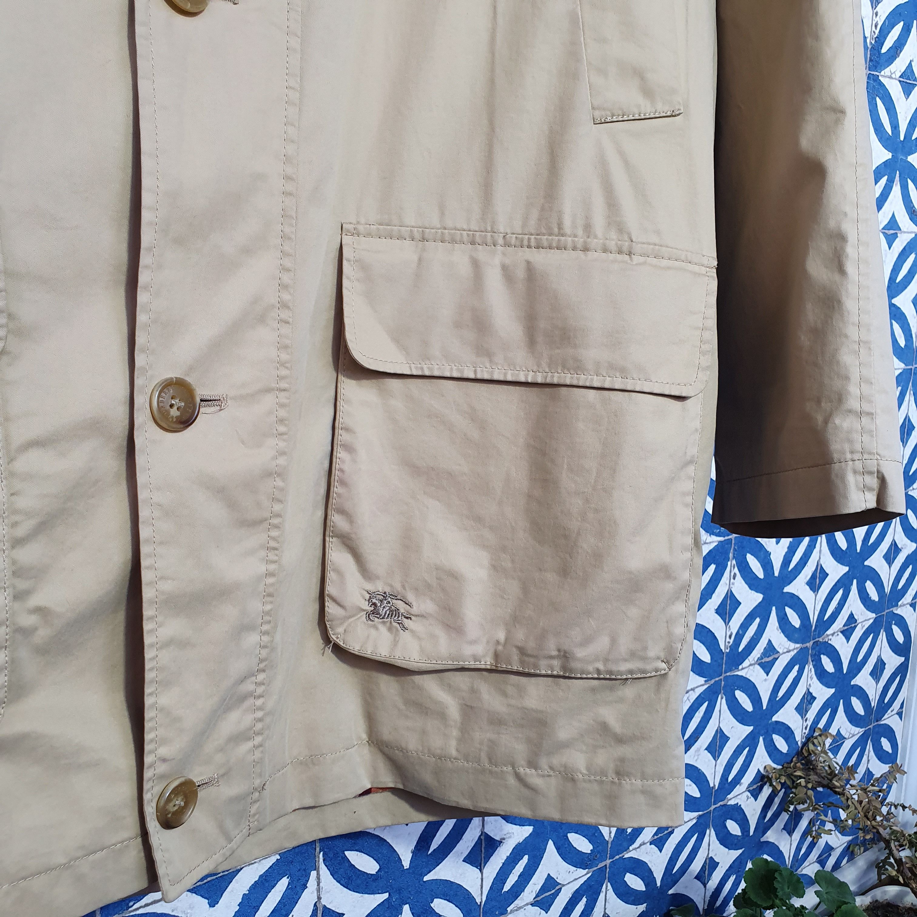 Burberry × Burberry Prorsum × Vintage 80s Vintage Burberrys Parka Light Jacket Size US XL / EU 56 / 4 - 12 Thumbnail