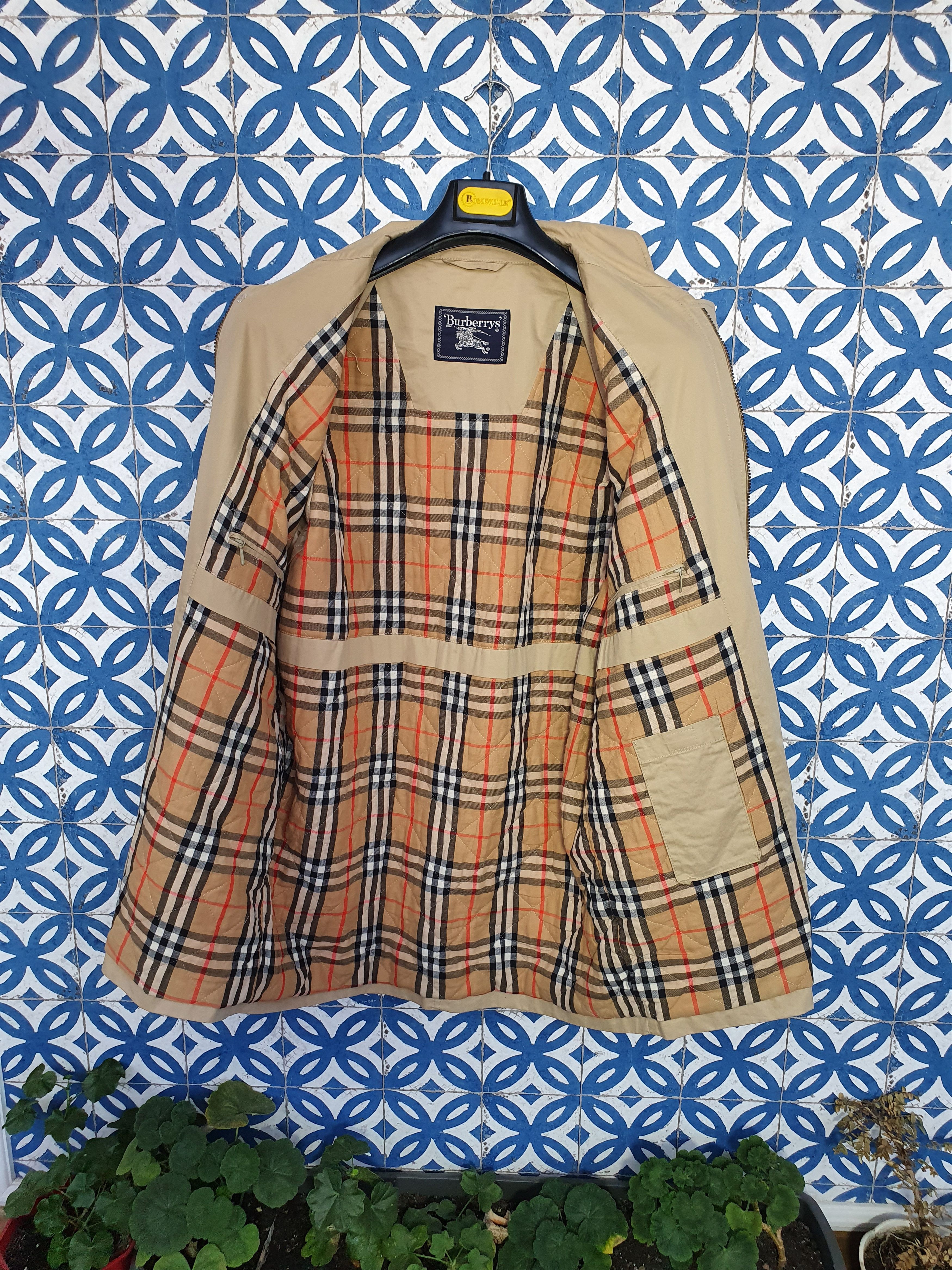 Burberry × Burberry Prorsum × Vintage 80s Vintage Burberrys Parka Light Jacket Size US XL / EU 56 / 4 - 8 Thumbnail