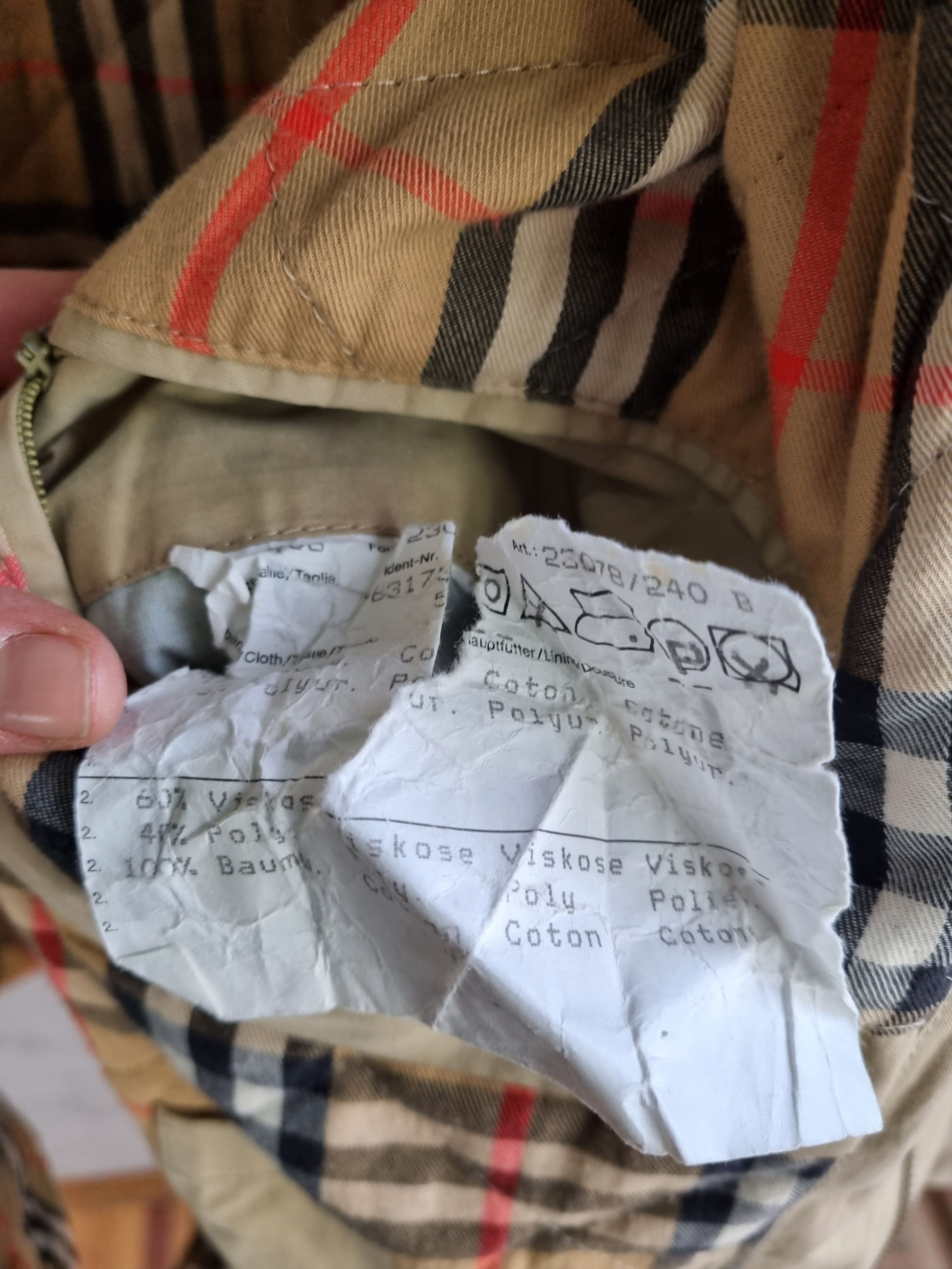 Burberry × Burberry Prorsum × Vintage 80s Vintage Burberrys Parka Light Jacket Size US XL / EU 56 / 4 - 21 Thumbnail