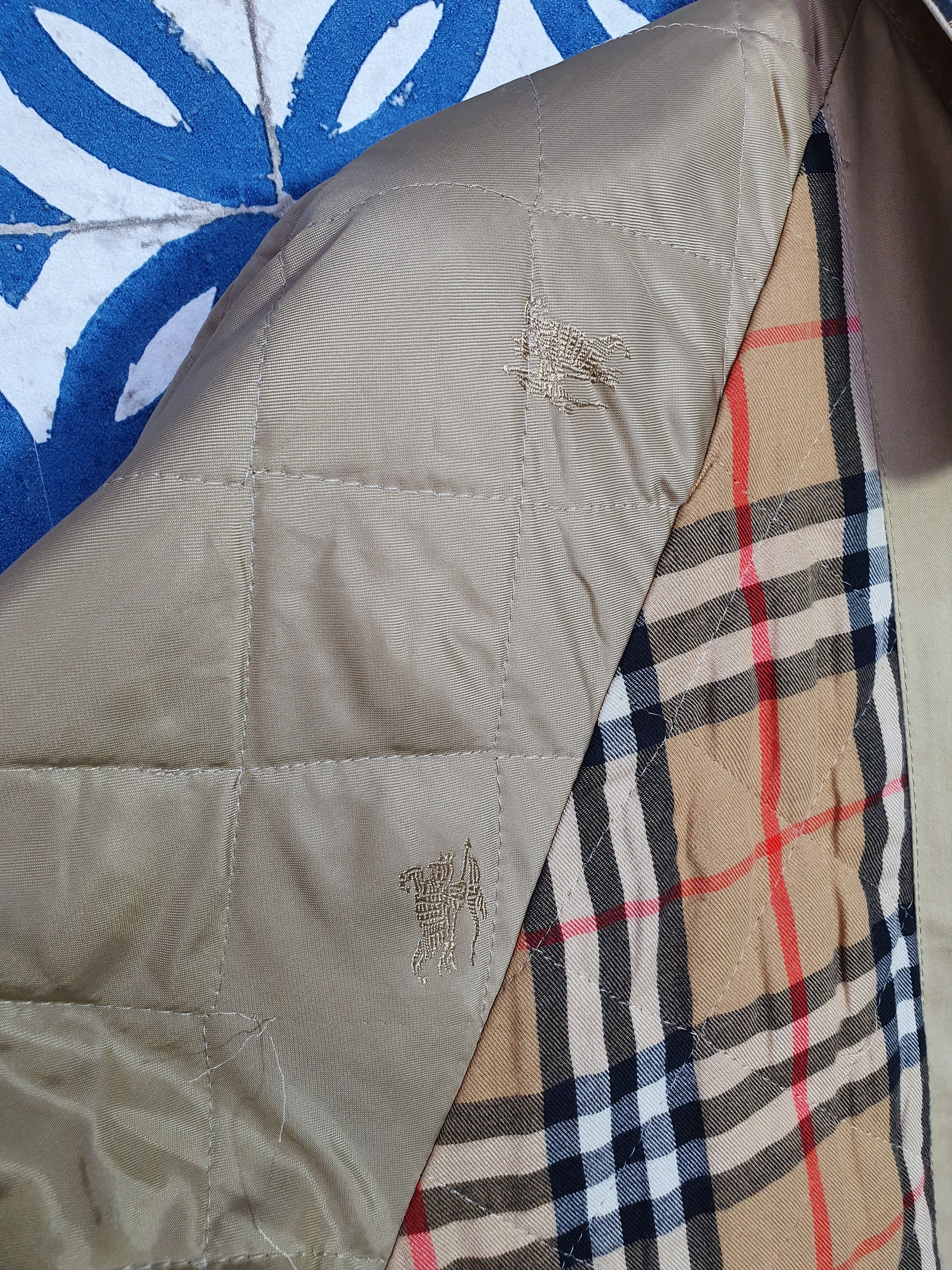 Burberry × Burberry Prorsum × Vintage 80s Vintage Burberrys Parka Light Jacket Size US XL / EU 56 / 4 - 15 Thumbnail