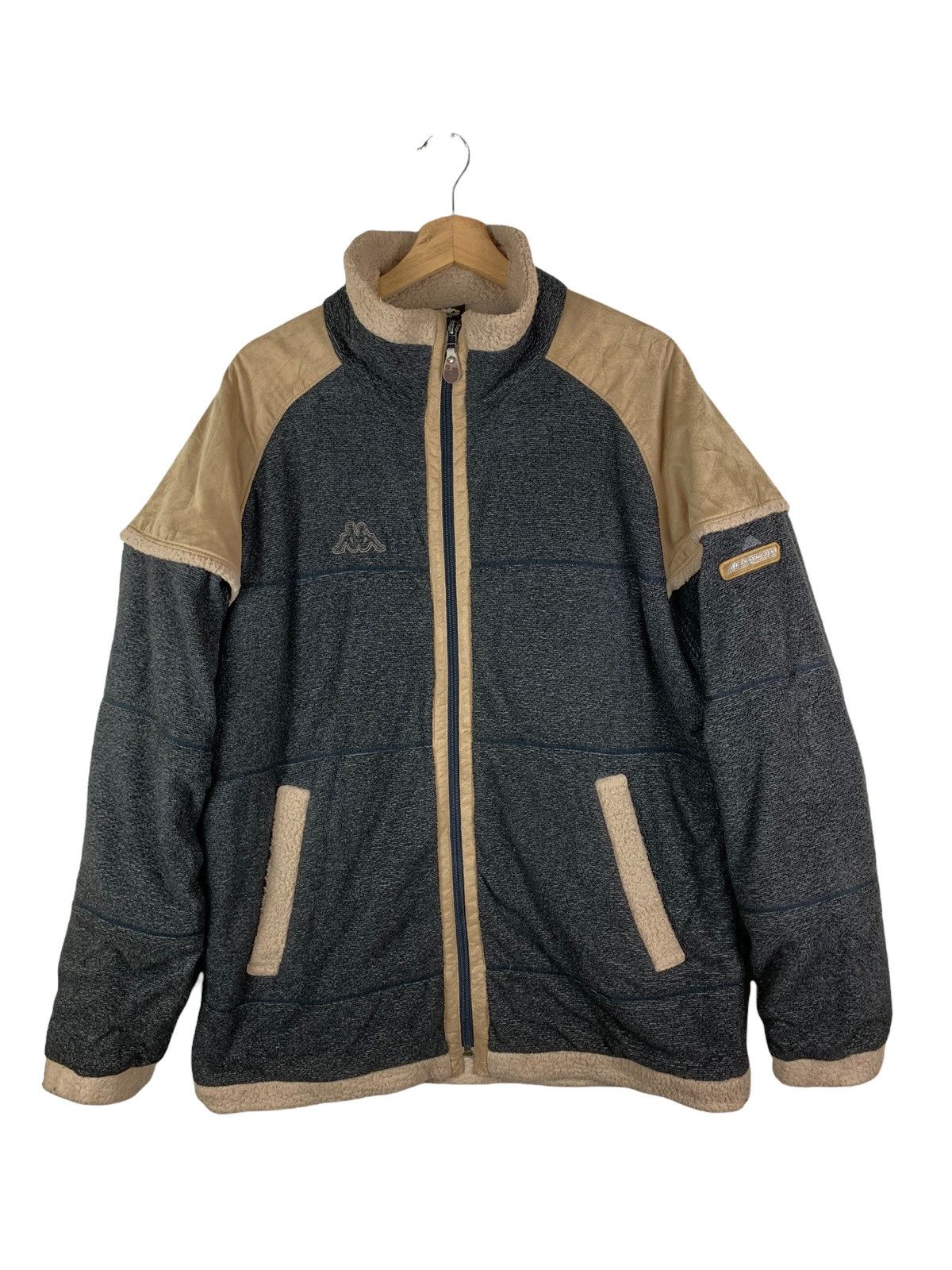 Vintage Kappa Aerothemo Bomber Fleece Jacket