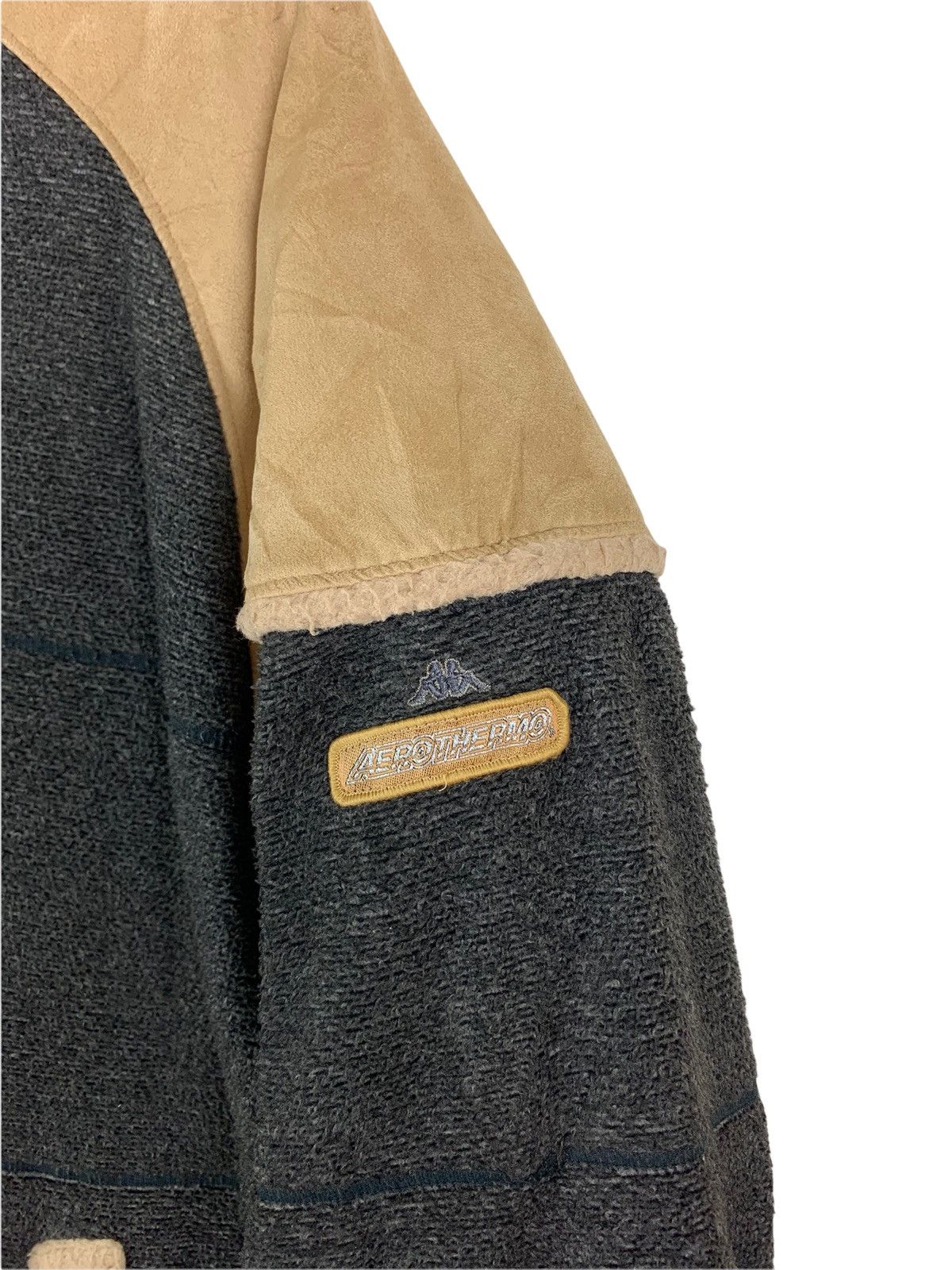 Vintage Kappa Aerothemo Bomber Fleece Jacket