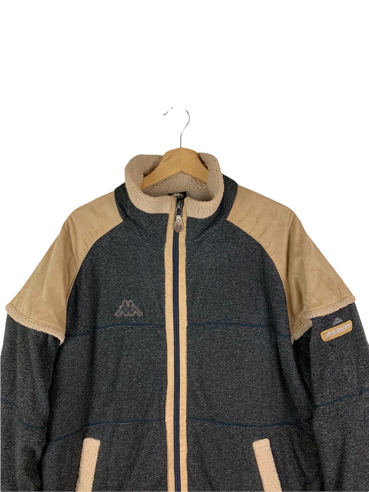 Vintage Kappa Aerothemo Bomber Fleece Jacket