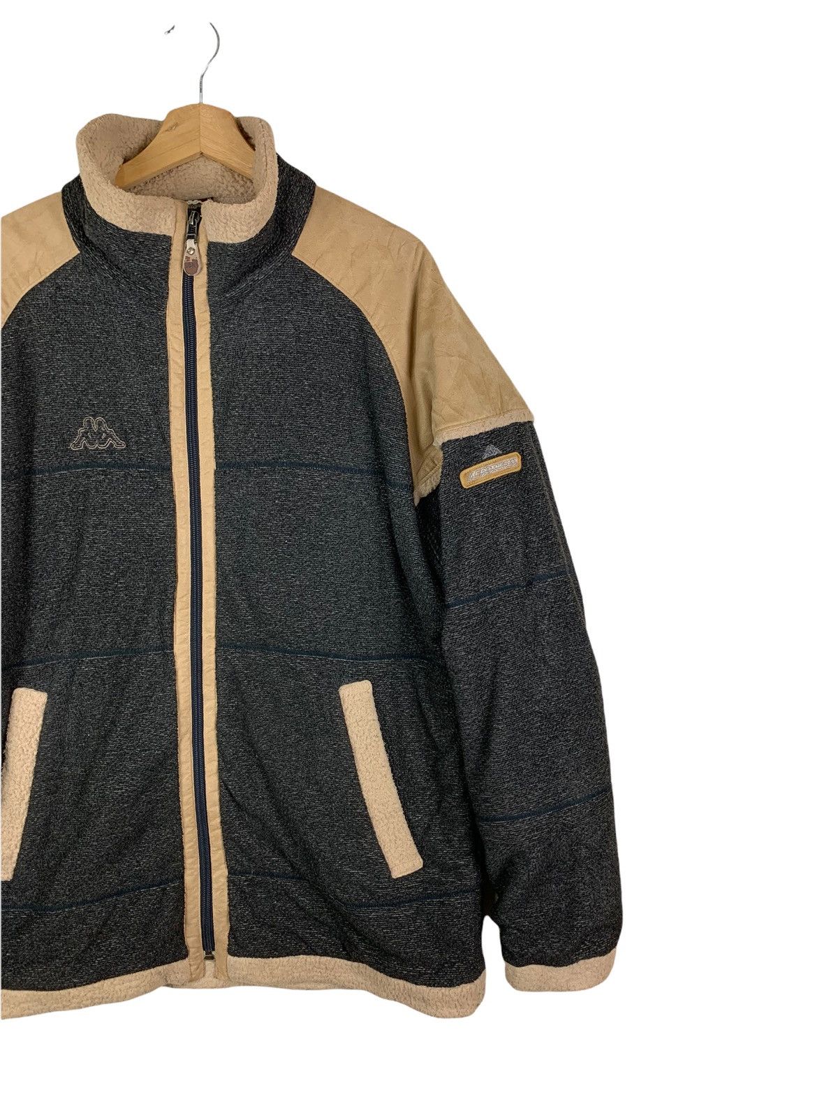 Vintage Kappa Aerothemo Bomber Fleece Jacket