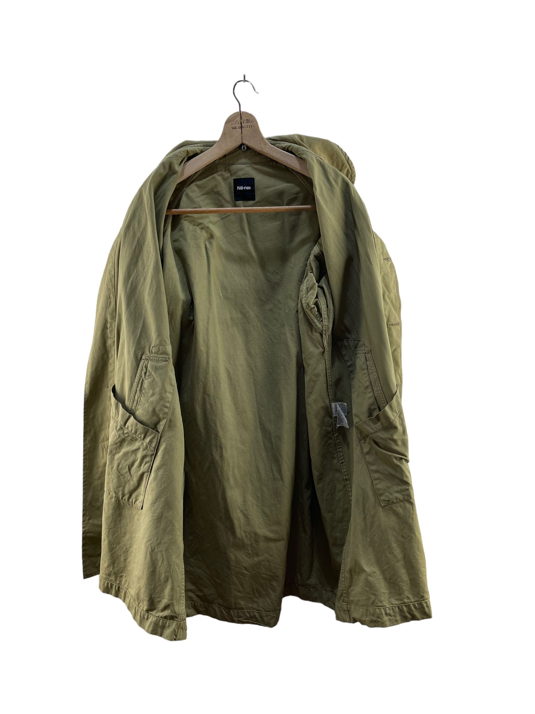 Issey Miyake Ne Net Issey Miyake Parka Jacket Size US L / EU 52-54 / 3 - 3 Thumbnail
