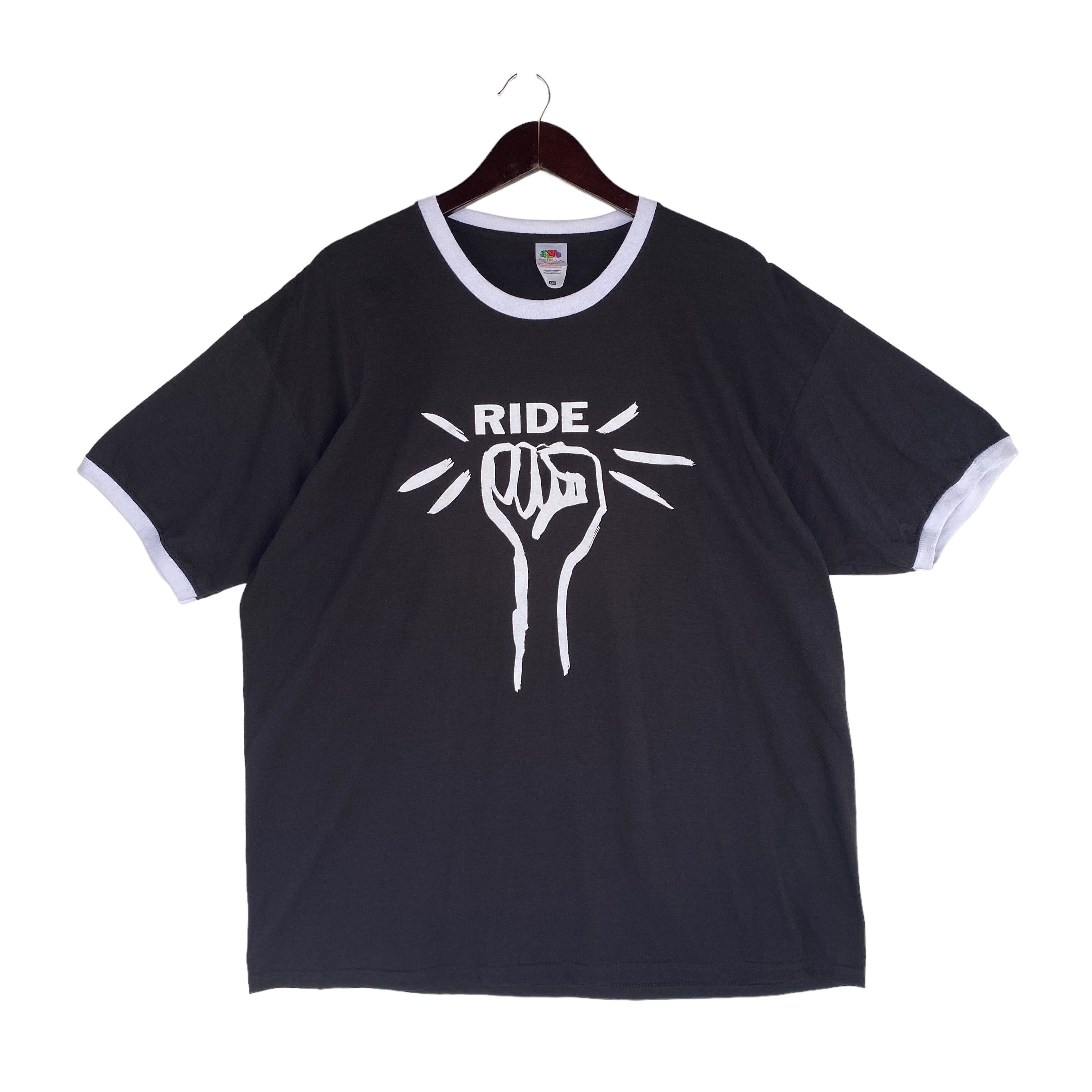 Band Tees 💥RIDE Shoegaze Band andy bell ringer tee shirt Size US XXL / EU 58 / 5 - 1 Thumbnail