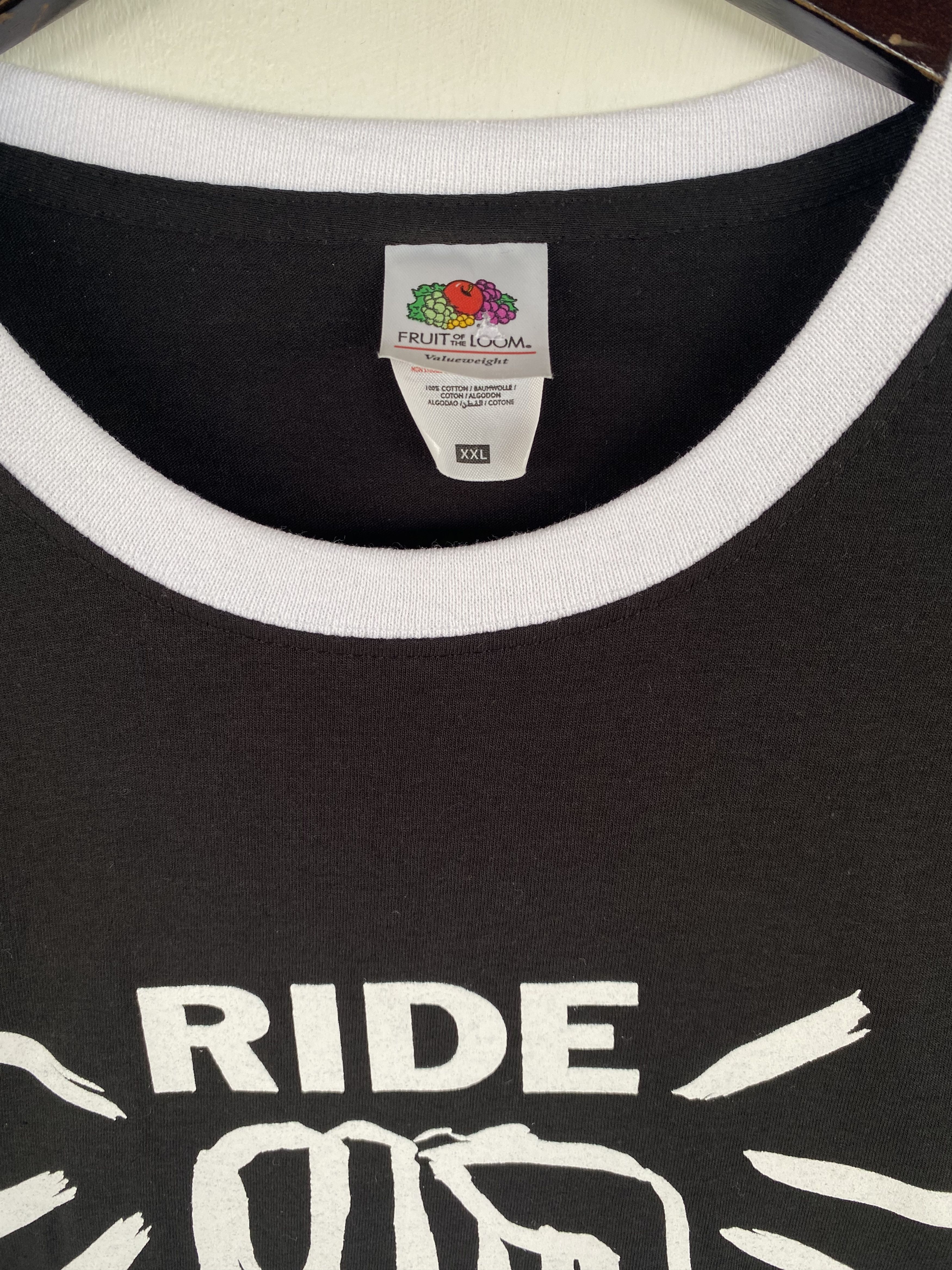 Band Tees 💥RIDE Shoegaze Band andy bell ringer tee shirt Size US XXL / EU 58 / 5 - 3 Thumbnail