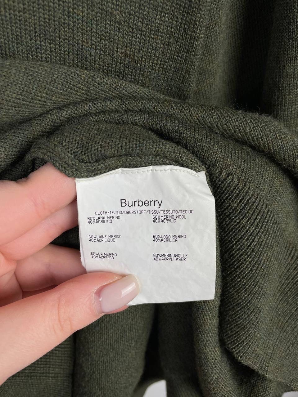 Burberry Burberry luxury sweater size Xl Size US XL / EU 56 / 4 - 3 Thumbnail
