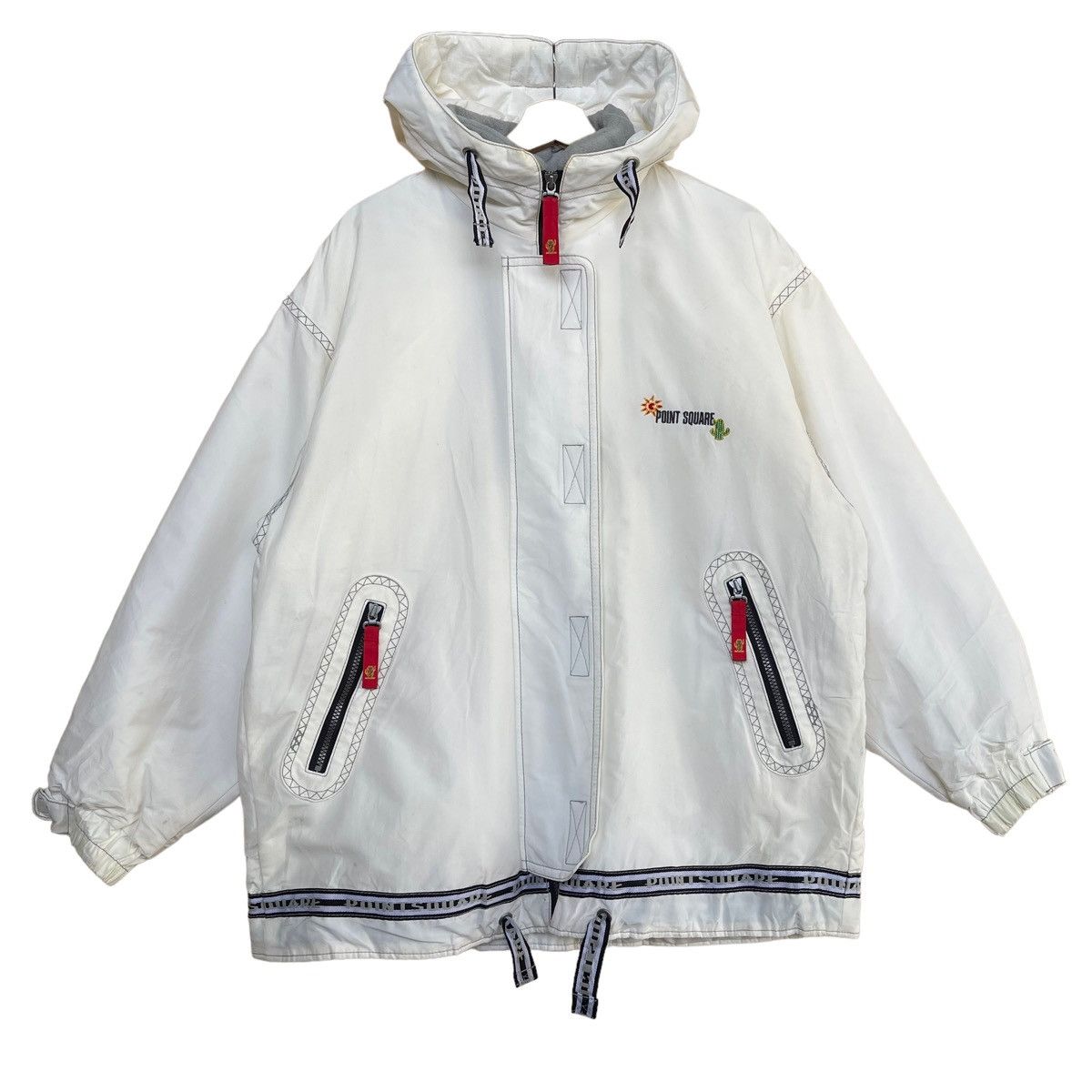 Vintage Vintage Point Square Zipper Skiwear Jacket Size US XL / EU 56 / 4 - 6 Thumbnail