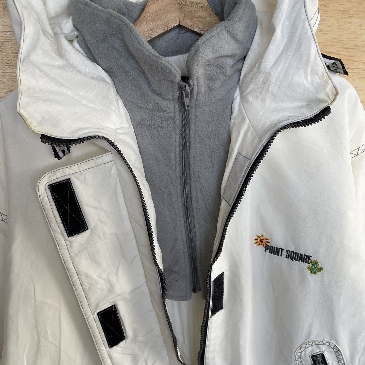 Vintage Vintage Point Square Zipper Skiwear Jacket Size US XL / EU 56 / 4 - 13 Thumbnail