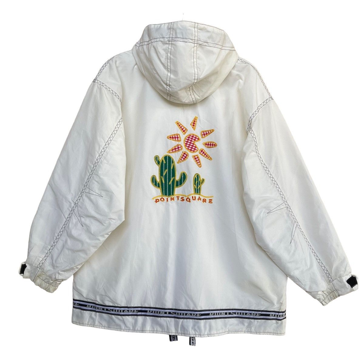 Vintage Vintage Point Square Zipper Skiwear Jacket Size US XL / EU 56 / 4 - 1 Thumbnail