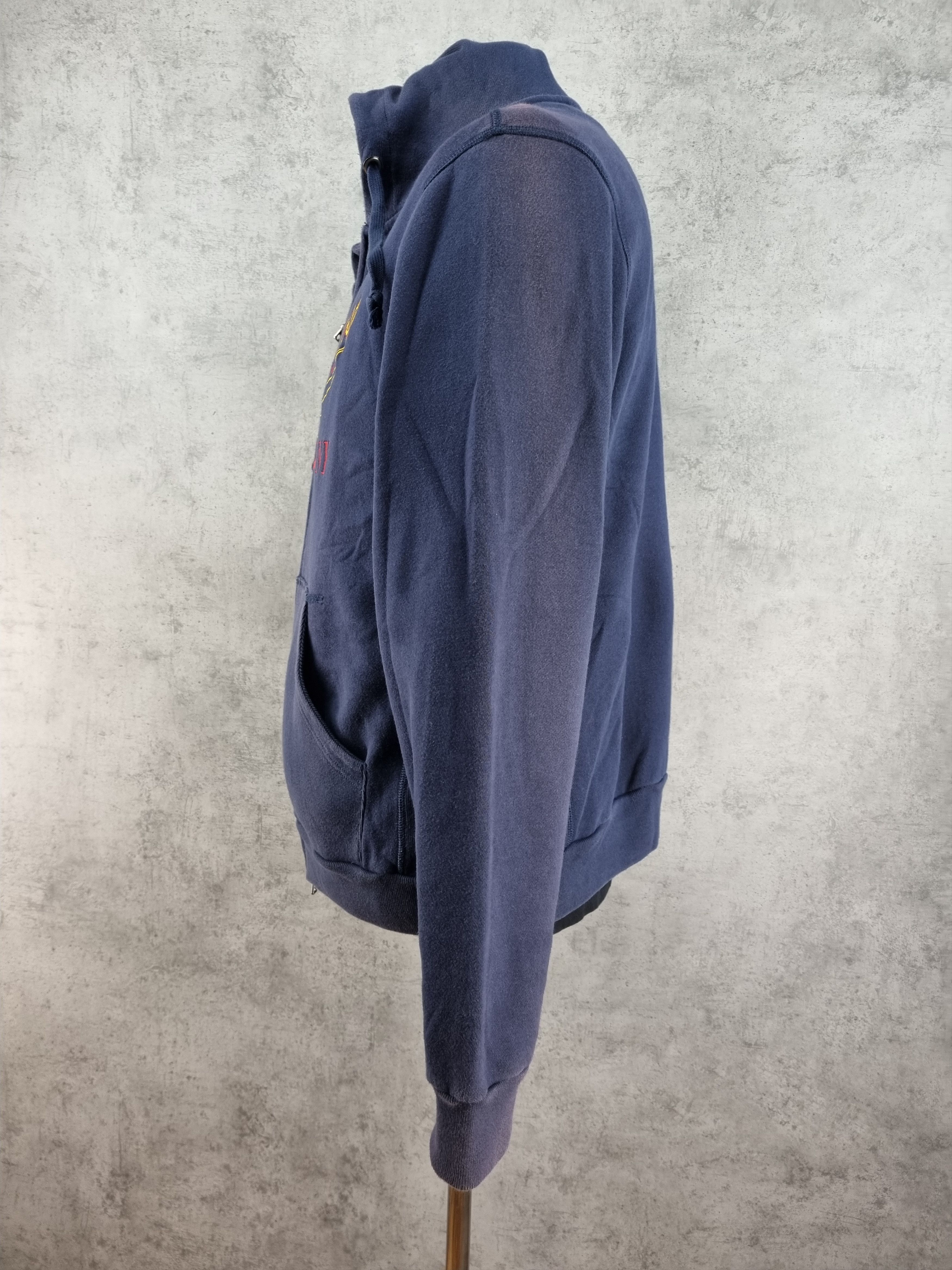Polo Ralph Lauren × Ralph Lauren × Vintage Rare 90s Faded Polo Ralph Lauren hooded zipped track top Size US XL / EU 56 / 4 - 9 Thumbnail