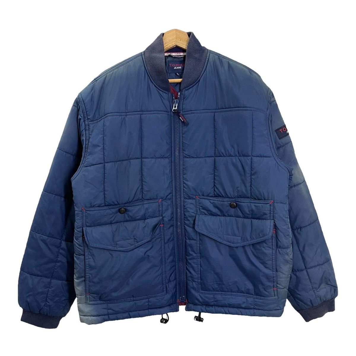 Tommy Hilfiger × Vintage FADED💥Vintage Tommy Hilfiger Puffer Jacket Size M Size US M / EU 48-50 / 2 - 5 Thumbnail