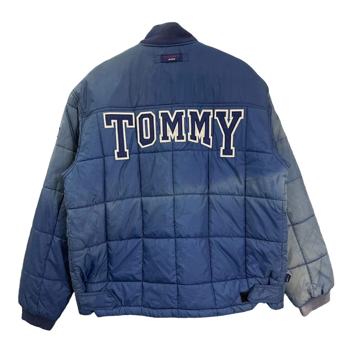 Tommy Hilfiger × Vintage FADED💥Vintage Tommy Hilfiger Puffer Jacket Size M Size US M / EU 48-50 / 2 - 2 Thumbnail