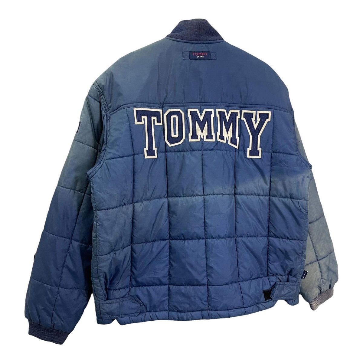 Tommy Hilfiger × Vintage FADED💥Vintage Tommy Hilfiger Puffer Jacket Size M Size US M / EU 48-50 / 2 - 1 Thumbnail