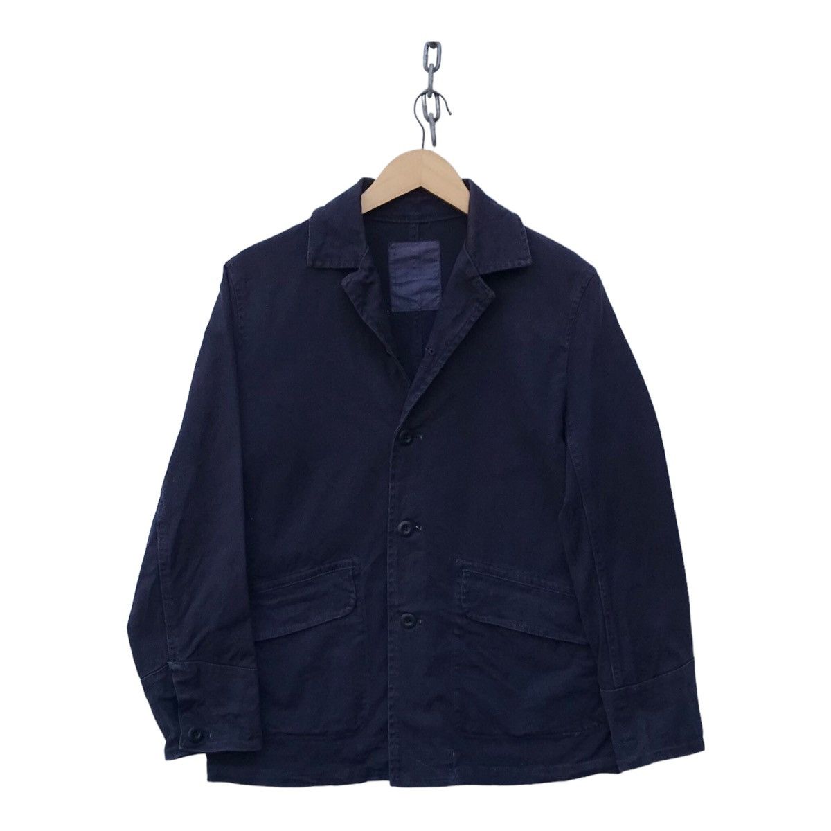 Japanese Brand Japanese Brand Workwear Faded Jacket Size US S / EU 44-46 / 1 - 1 Thumbnail