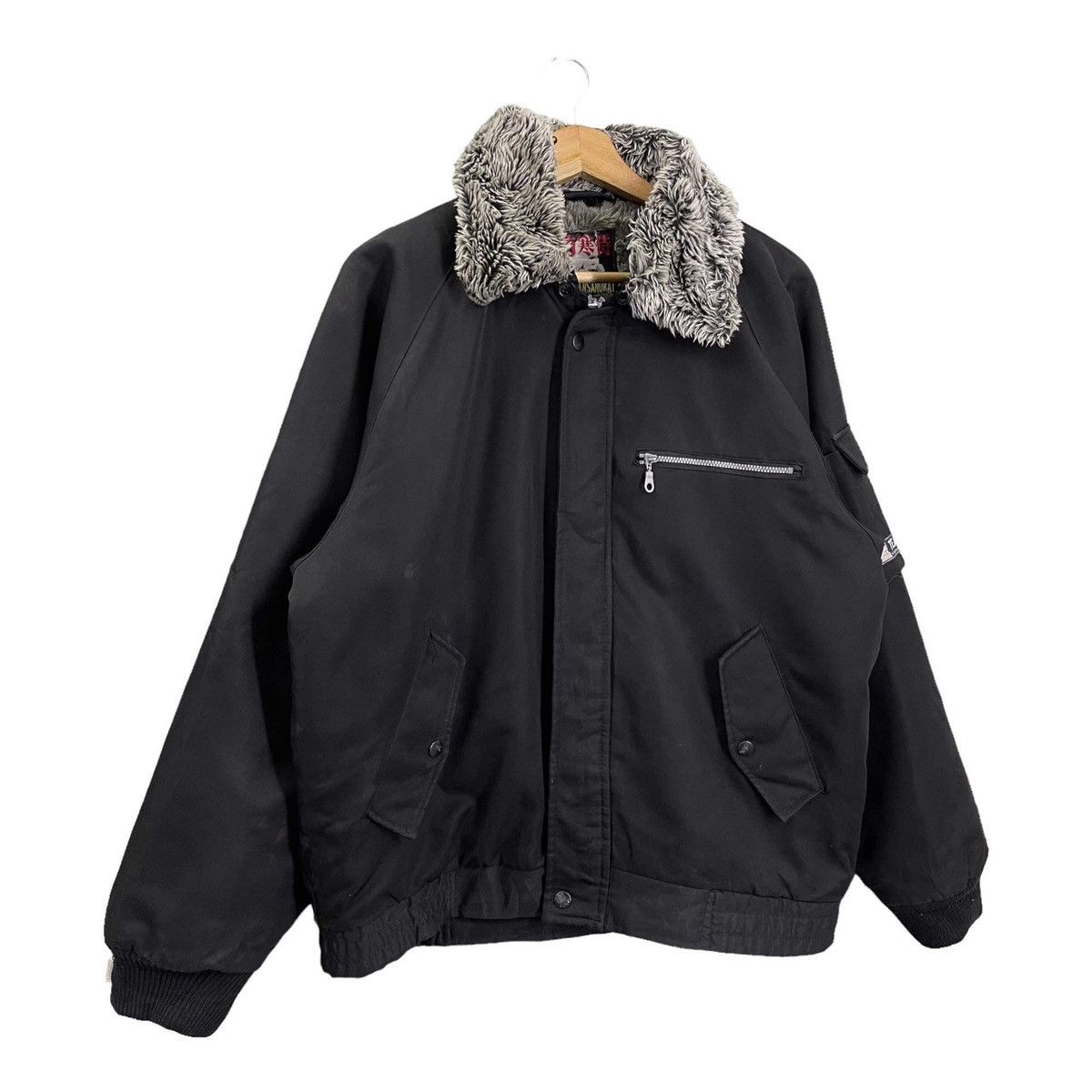 Japanese Brand JAPANASE💥 Boukansamurai Fur Line Jaket Size M Size US M / EU 48-50 / 2 - 2 Thumbnail