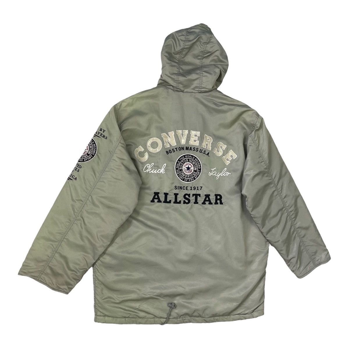 Vintage 90s Converse Long Zipper Jacket Size XL