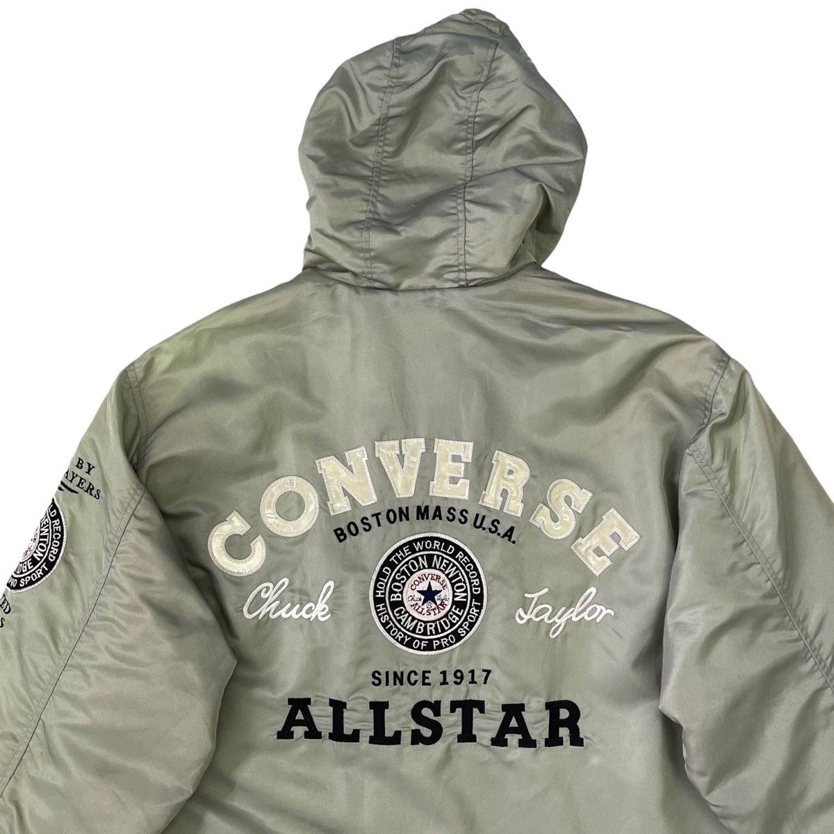 Vintage 90s Converse Long Zipper Jacket Size XL