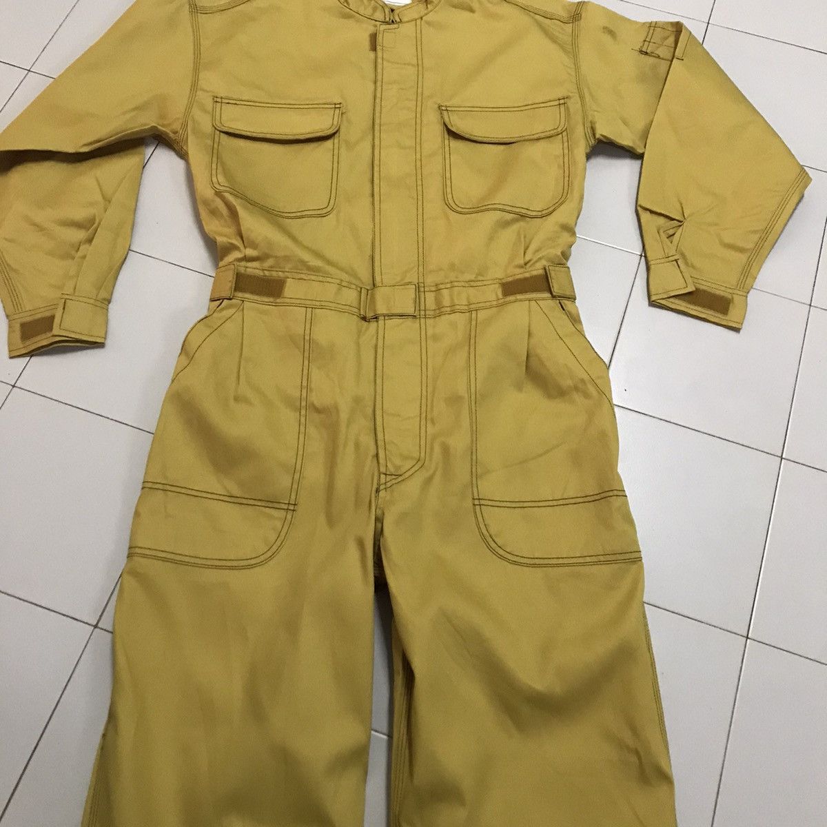 Japanese Brand × Sports Specialties RARE Vintage Toyota Tacno overall Uniform Japanese jacket Size US 32 / EU 48 - 5 Thumbnail