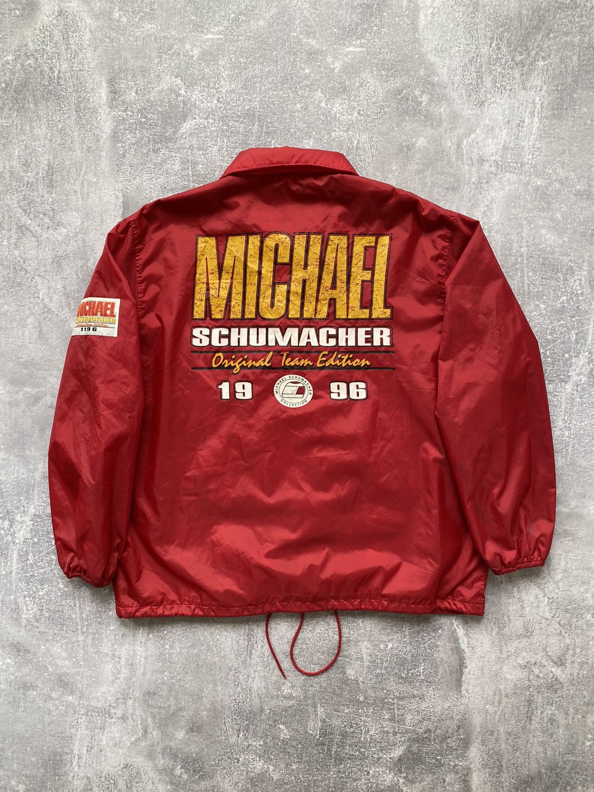 Vintage Vintage 1996 Michael Schumacher Original Team Edition Jacket Size US L / EU 52-54 / 3 - 1 Thumbnail