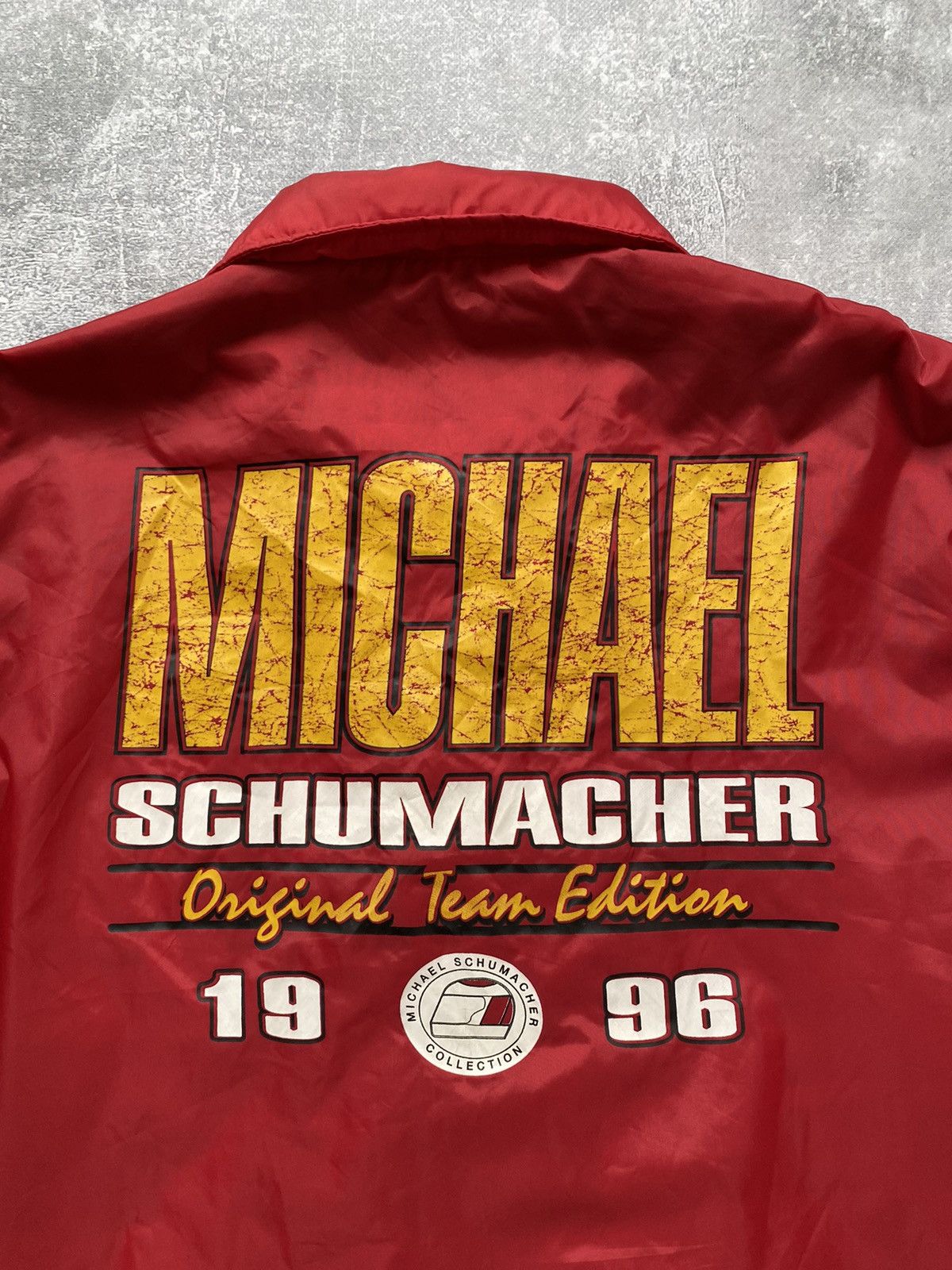 Vintage Vintage 1996 Michael Schumacher Original Team Edition Jacket Size US L / EU 52-54 / 3 - 2 Thumbnail