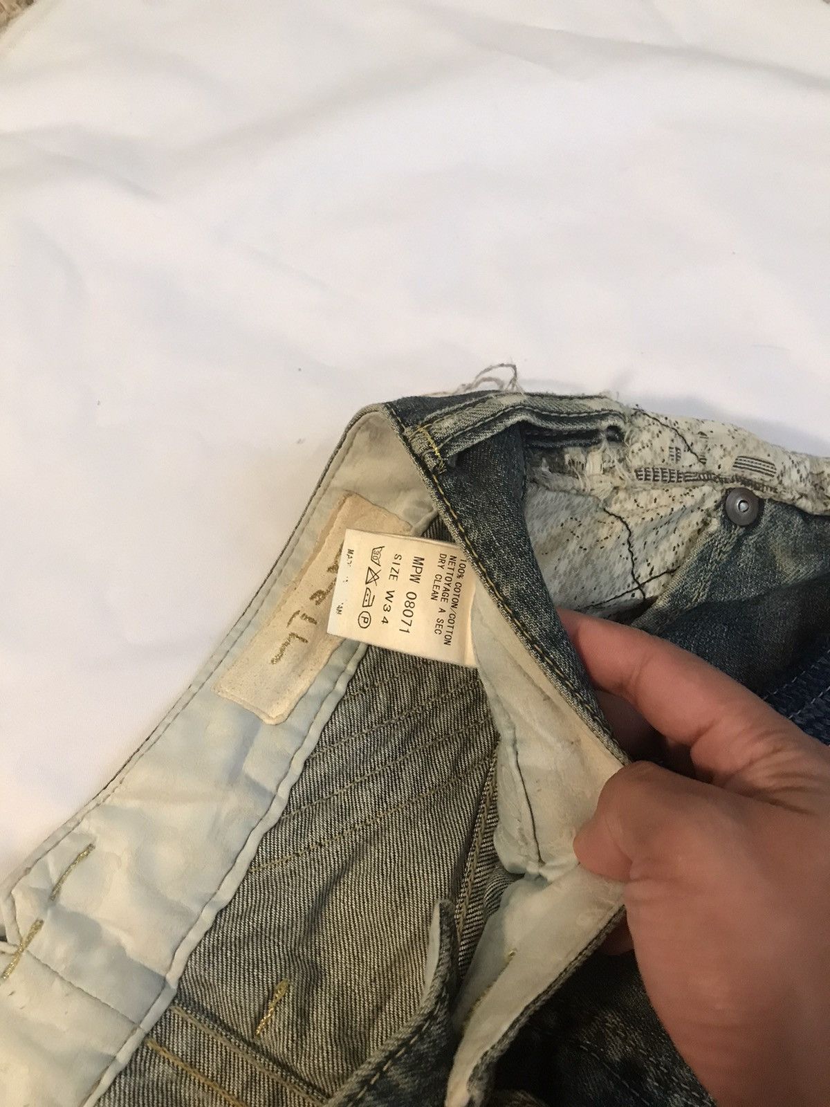 Beauty Beast × Handmade × Japanese Brand handmade jeans made in japan Size US 34 / EU 50 - 6 Thumbnail