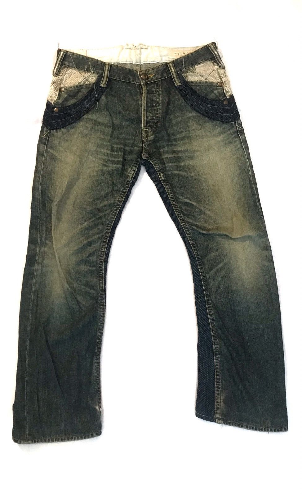 Beauty Beast × Handmade × Japanese Brand handmade jeans made in japan Size US 34 / EU 50 - 5 Thumbnail