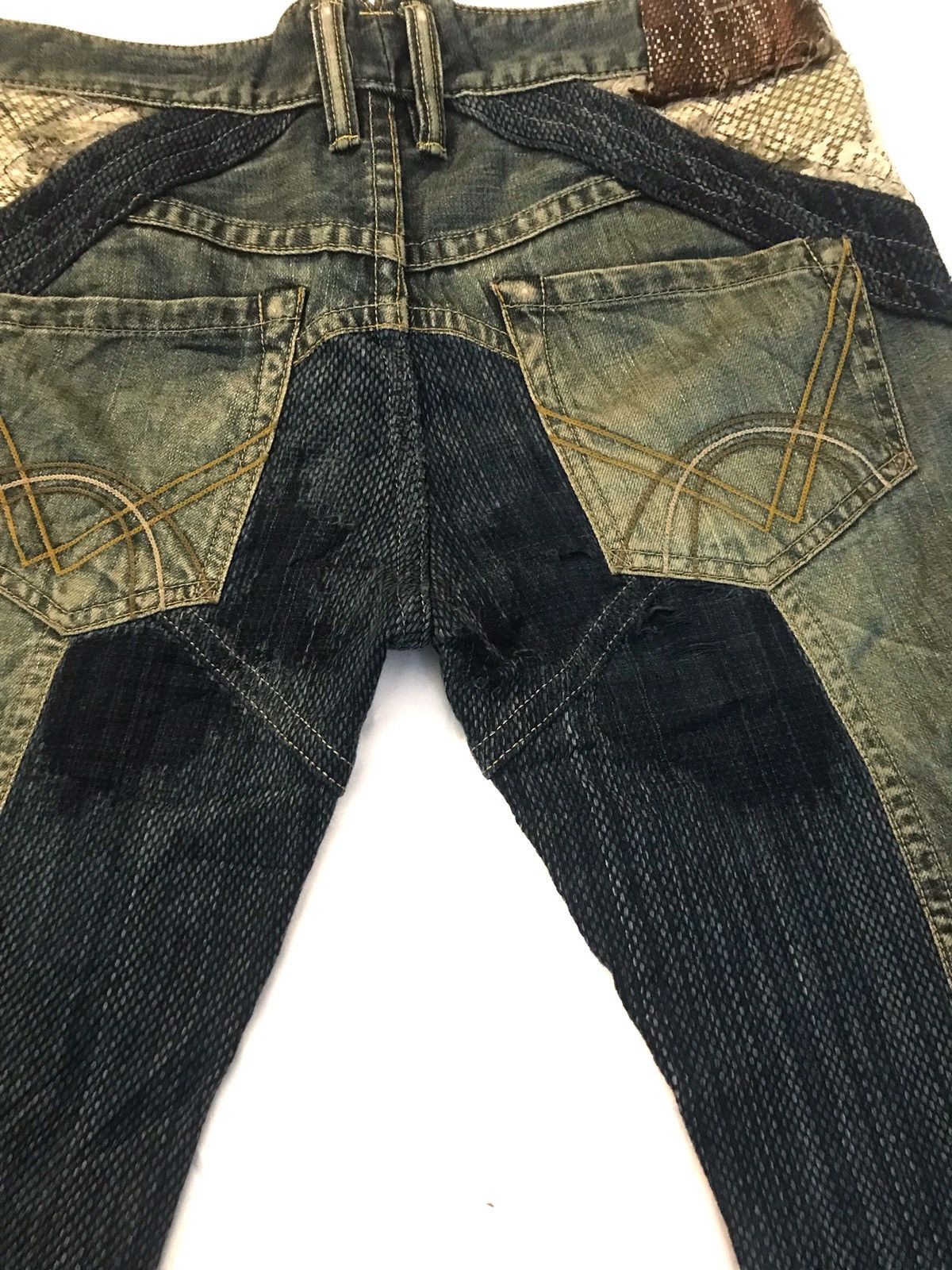 Beauty Beast × Handmade × Japanese Brand handmade jeans made in japan Size US 34 / EU 50 - 3 Thumbnail