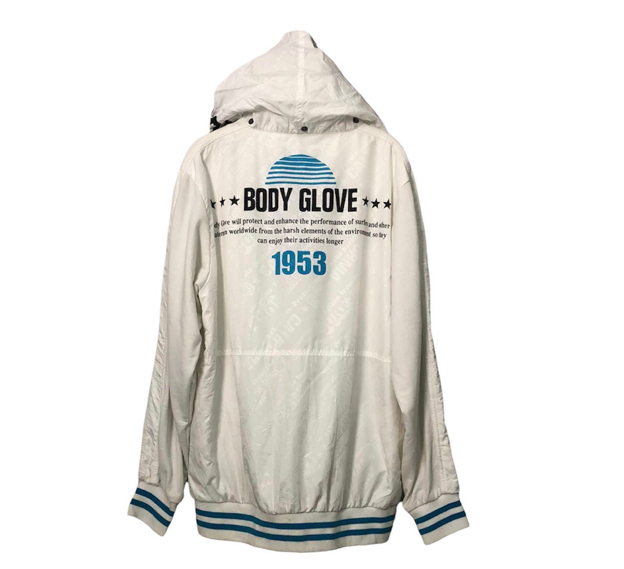 Body Glove Vintage Body Glove Zipper Ups Big Logo Hoodie Jacket Size US M / EU 48-50 / 2 - 6 Thumbnail