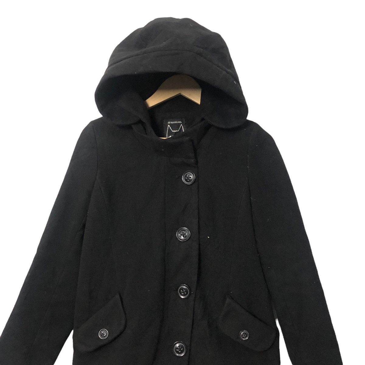 Black Label Vintage A02 Blacklabel Button Ups Hoodie Coat Jacket Size S / US 4 / IT 40 - 5 Thumbnail