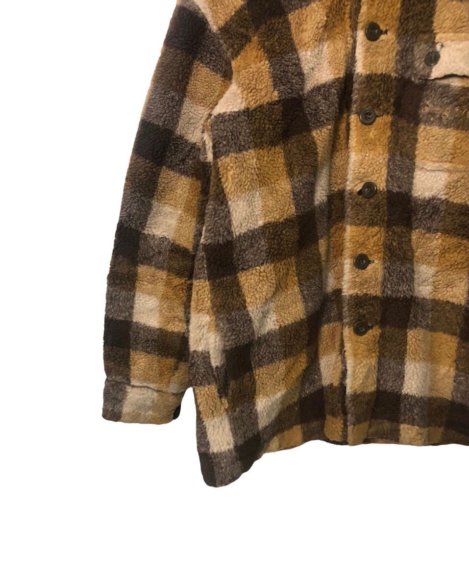 Japanese Brand × Vintage Vintage Drug Store’s Button Ups Plaid Hoodie Jacket Size US L / EU 52-54 / 3 - 3 Thumbnail