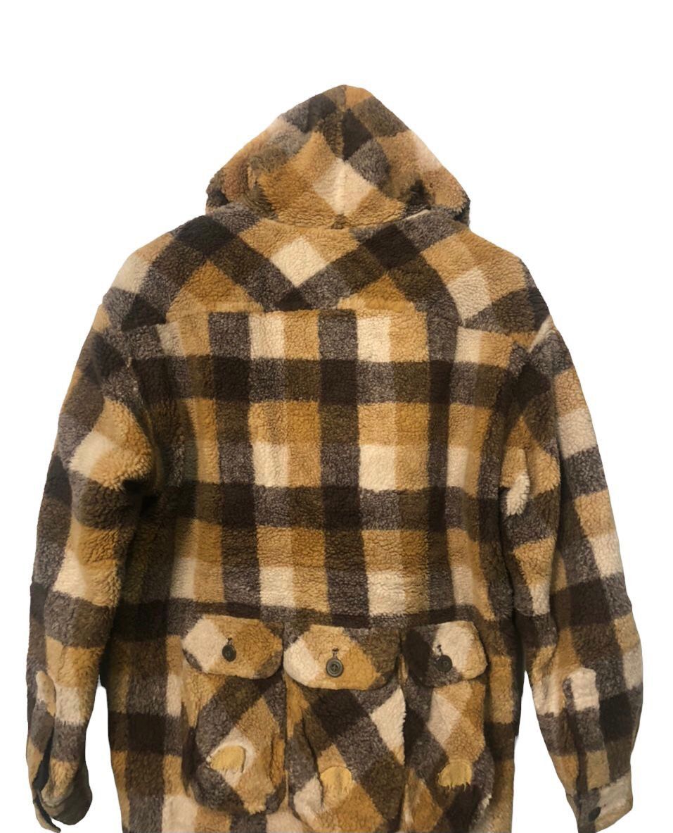Japanese Brand × Vintage Vintage Drug Store’s Button Ups Plaid Hoodie Jacket Size US L / EU 52-54 / 3 - 8 Thumbnail