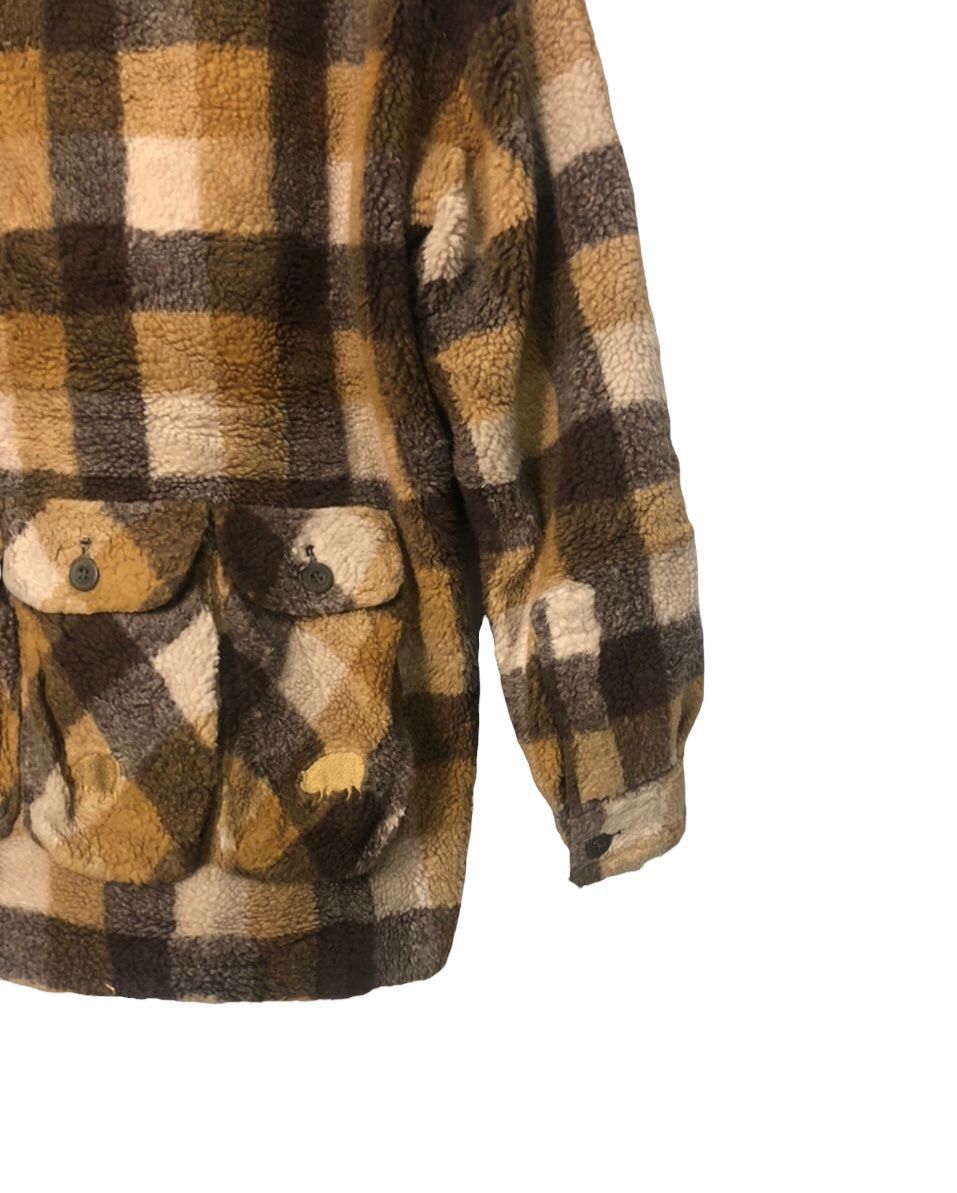 Japanese Brand × Vintage Vintage Drug Store’s Button Ups Plaid Hoodie Jacket Size US L / EU 52-54 / 3 - 6 Thumbnail