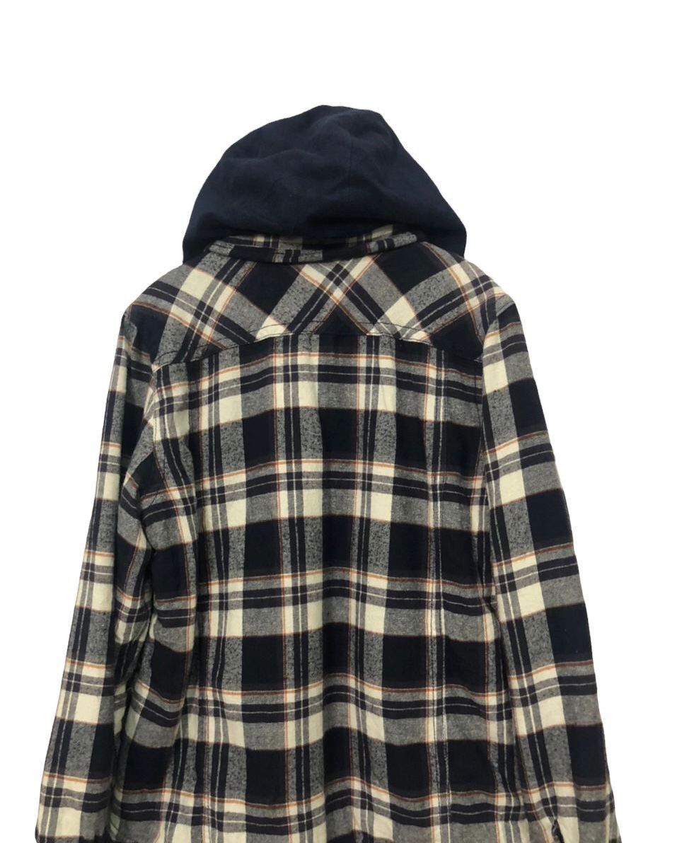 Japanese Brand Vintage Smith’s American Button Ups Plaid Hoodie Jacket Size US M / EU 48-50 / 2 - 9 Thumbnail