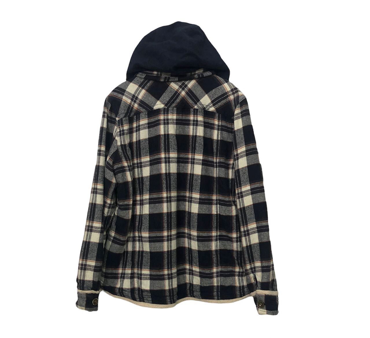 Japanese Brand Vintage Smith’s American Button Ups Plaid Hoodie Jacket Size US M / EU 48-50 / 2 - 6 Thumbnail