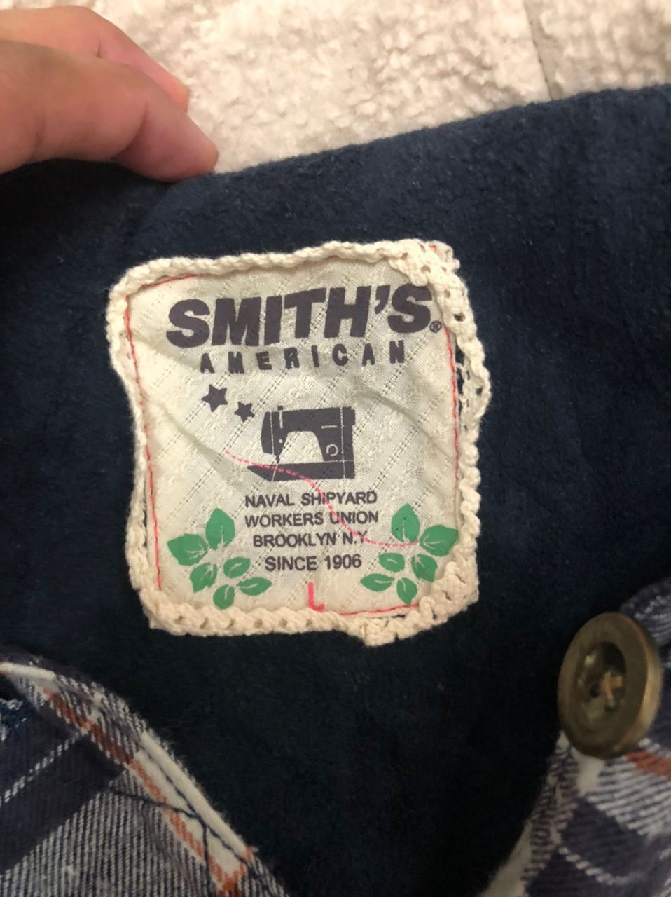 Japanese Brand Vintage Smith’s American Button Ups Plaid Hoodie Jacket Size US M / EU 48-50 / 2 - 10 Thumbnail