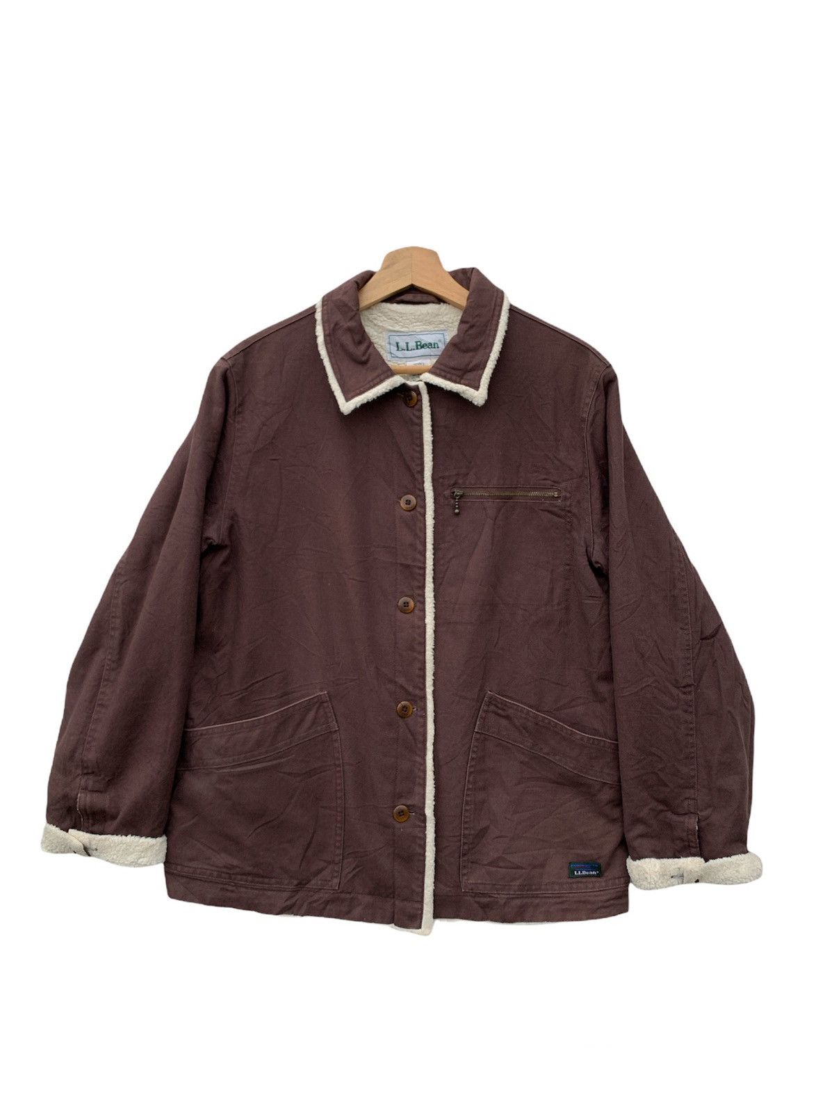 Vintage 90s L.L.Bean Sherpa Jacket