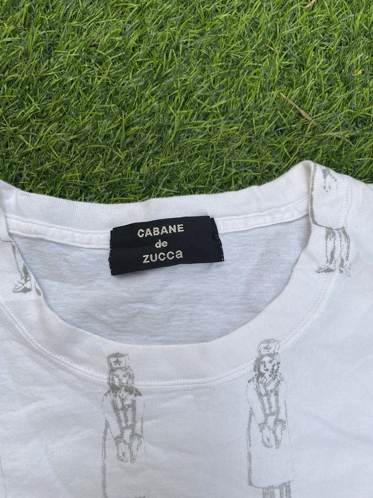 CABANE de ZUCCa 2000s Issey miyake Zucca Soviet Medic handcuffed Medic tee Size US M / EU 48-50 / 2 - 6 Thumbnail