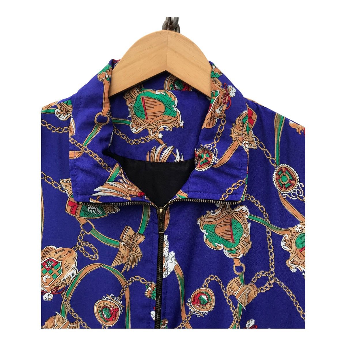 Vintage Vintage Royalty Abstract Baroque Overprinted Art Jacket Size US M / EU 48-50 / 2 - 2 Thumbnail