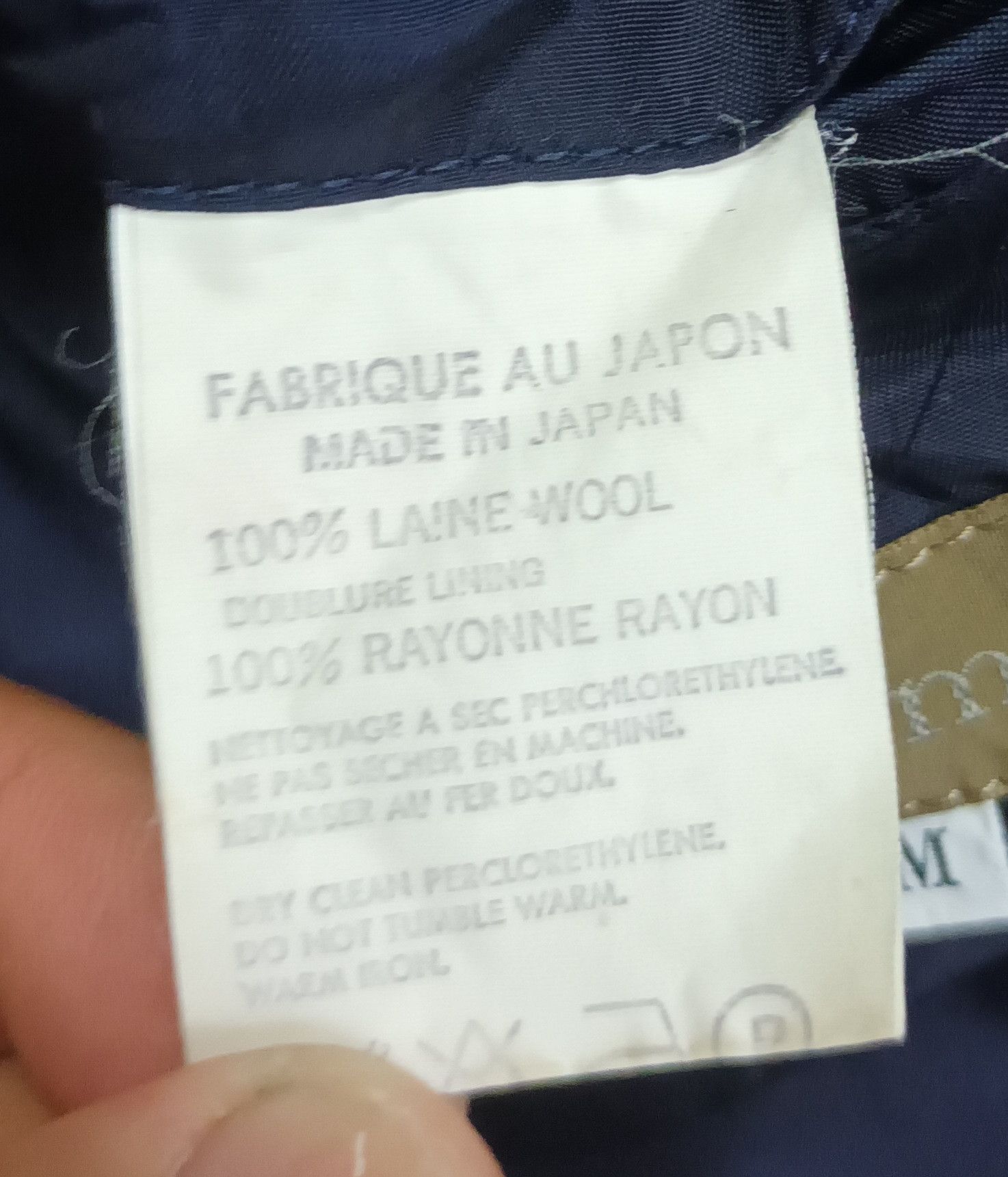 Yohji Yamamoto 🔥YOHJI YAMAMOTO Y'S FOR MEN BLACK BLAZER 🔥 Size 42R - 4 Thumbnail