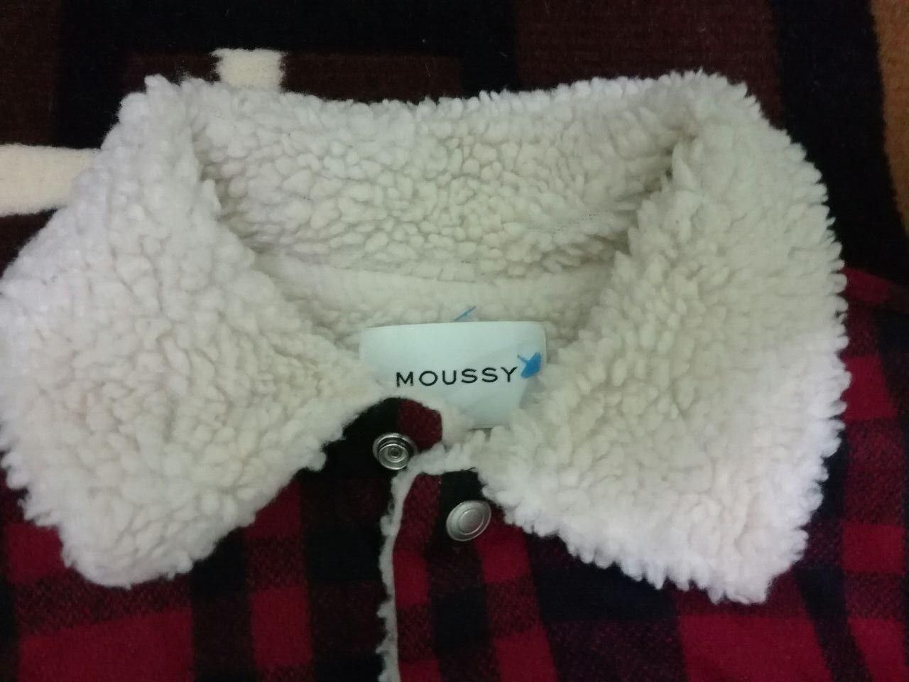 Japanese Brand × Vintage Vintage Moussy Japanase Fur JacketCheckred Punk Size US S / EU 44-46 / 1 - 9 Thumbnail