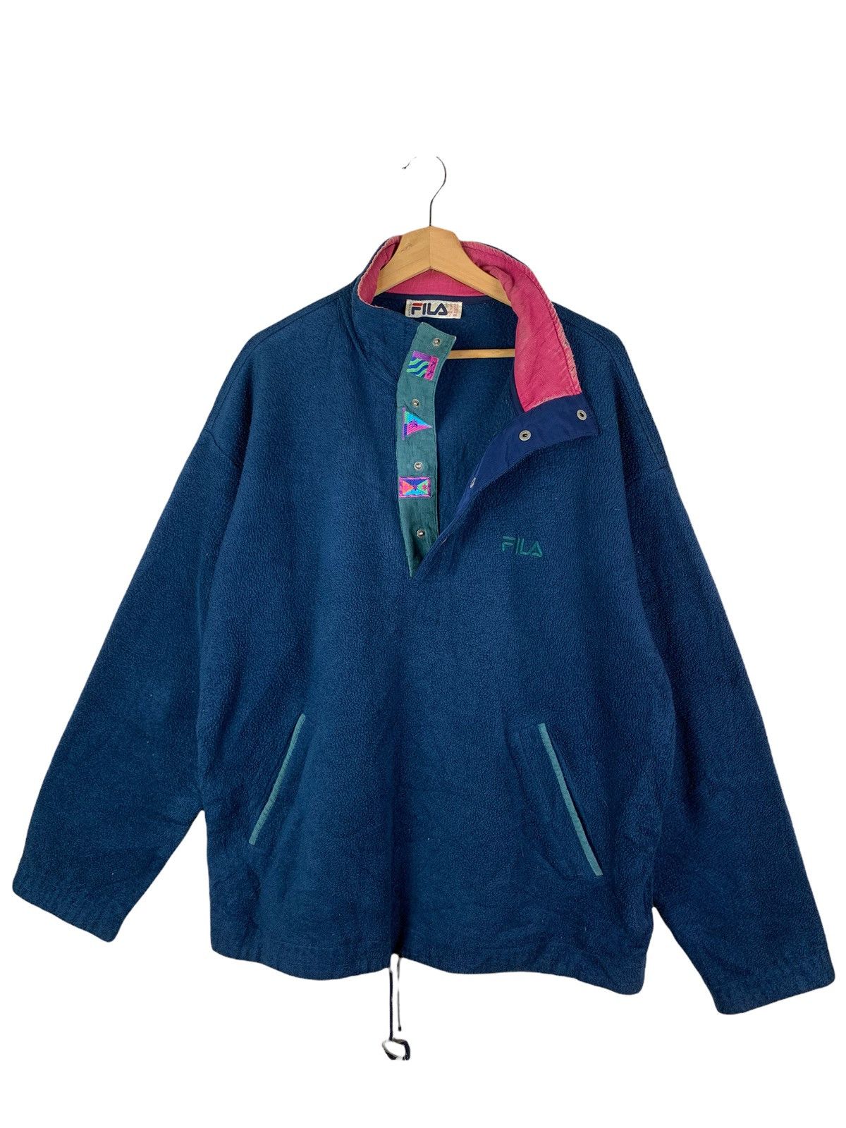 Vintage 90s Fila Fleece Made in Italy