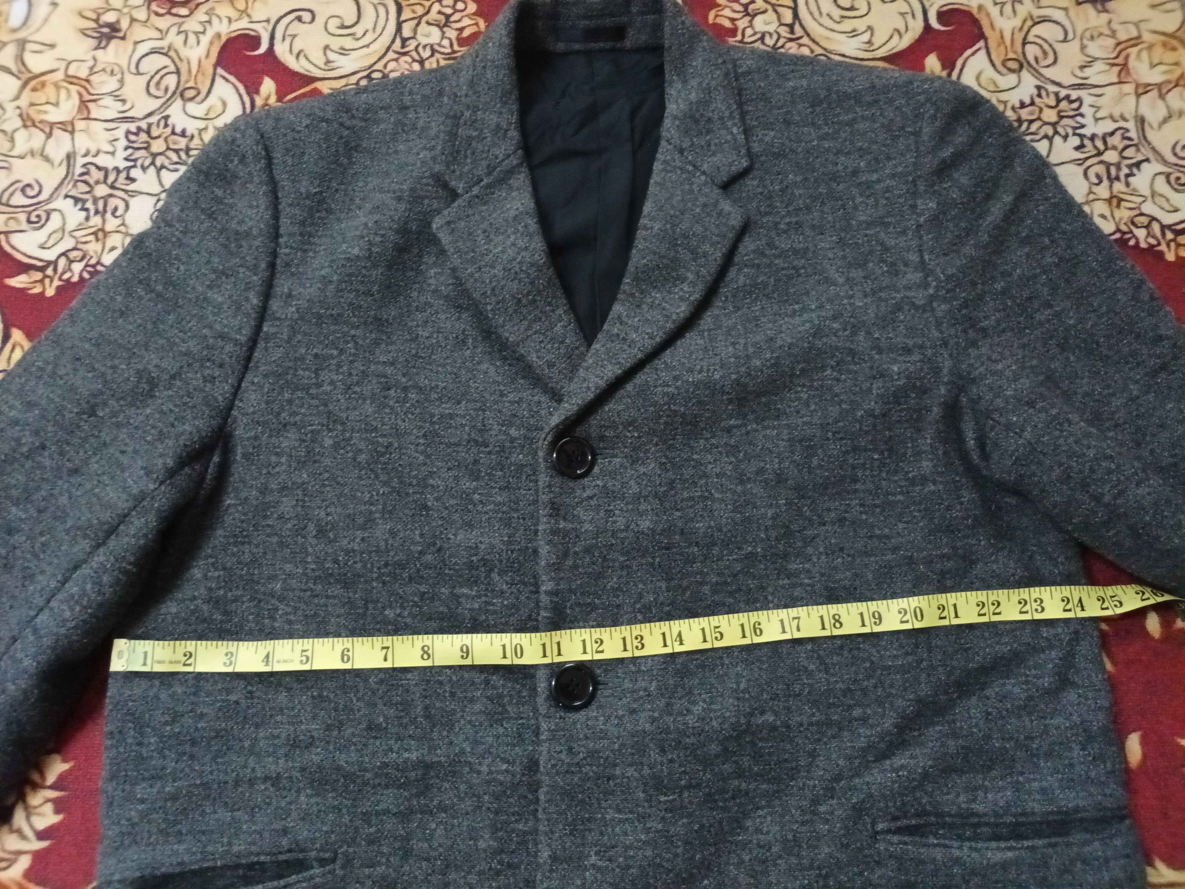 Issey Miyake 🔥 ISSEY MIYAKE CABANE DE ZUCCA WOOL JACKET / COAT Size US XL / EU 56 / 4 - 8 Thumbnail