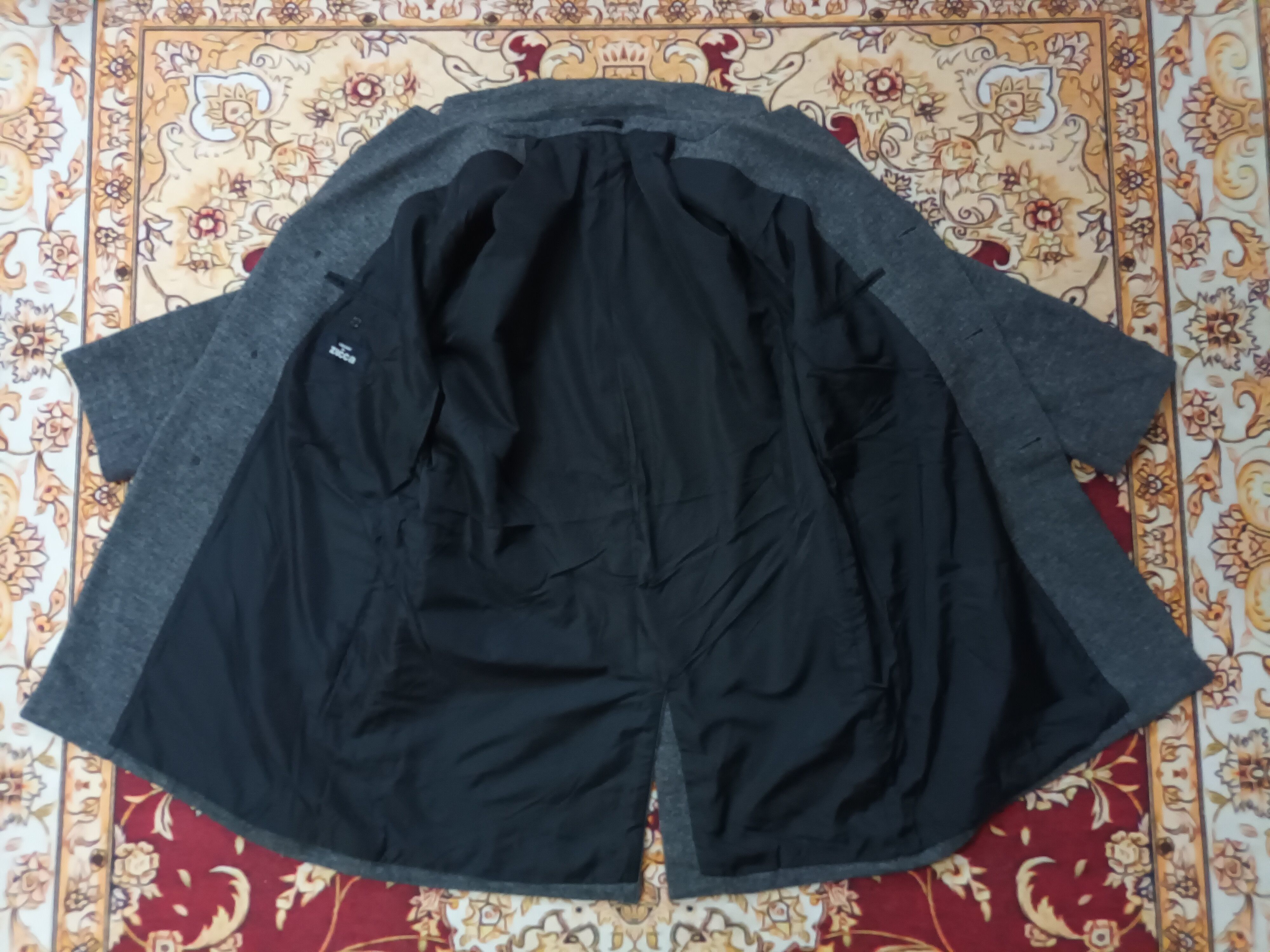 Issey Miyake 🔥 ISSEY MIYAKE CABANE DE ZUCCA WOOL JACKET / COAT Size US XL / EU 56 / 4 - 7 Thumbnail