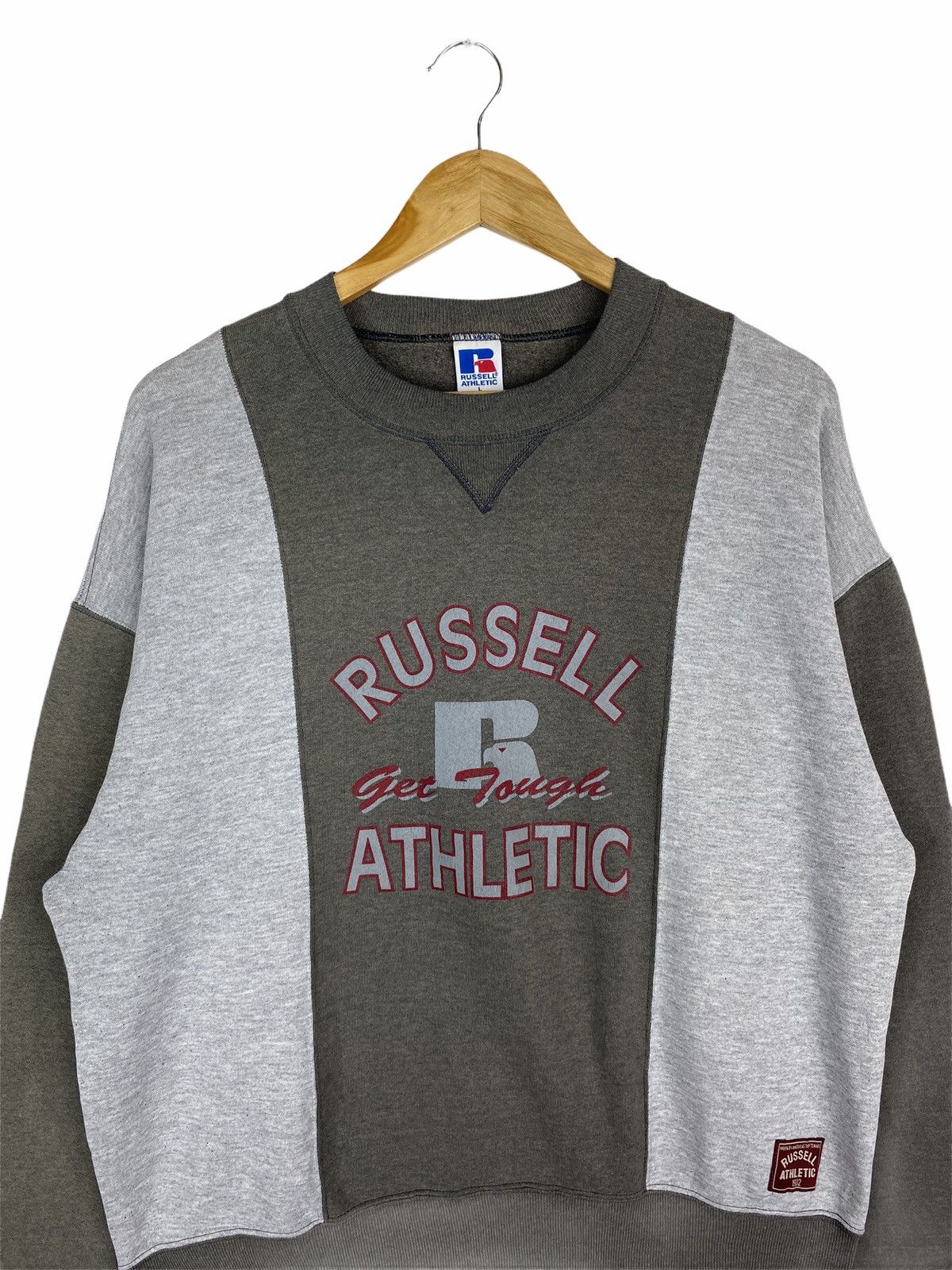 Russell Athletic × Vintage VINTAGE RUSSELL ATHLETIC BIG LOGO SWEATSHIRT PULLOVER Size US L / EU 52-54 / 3 - 3 Thumbnail